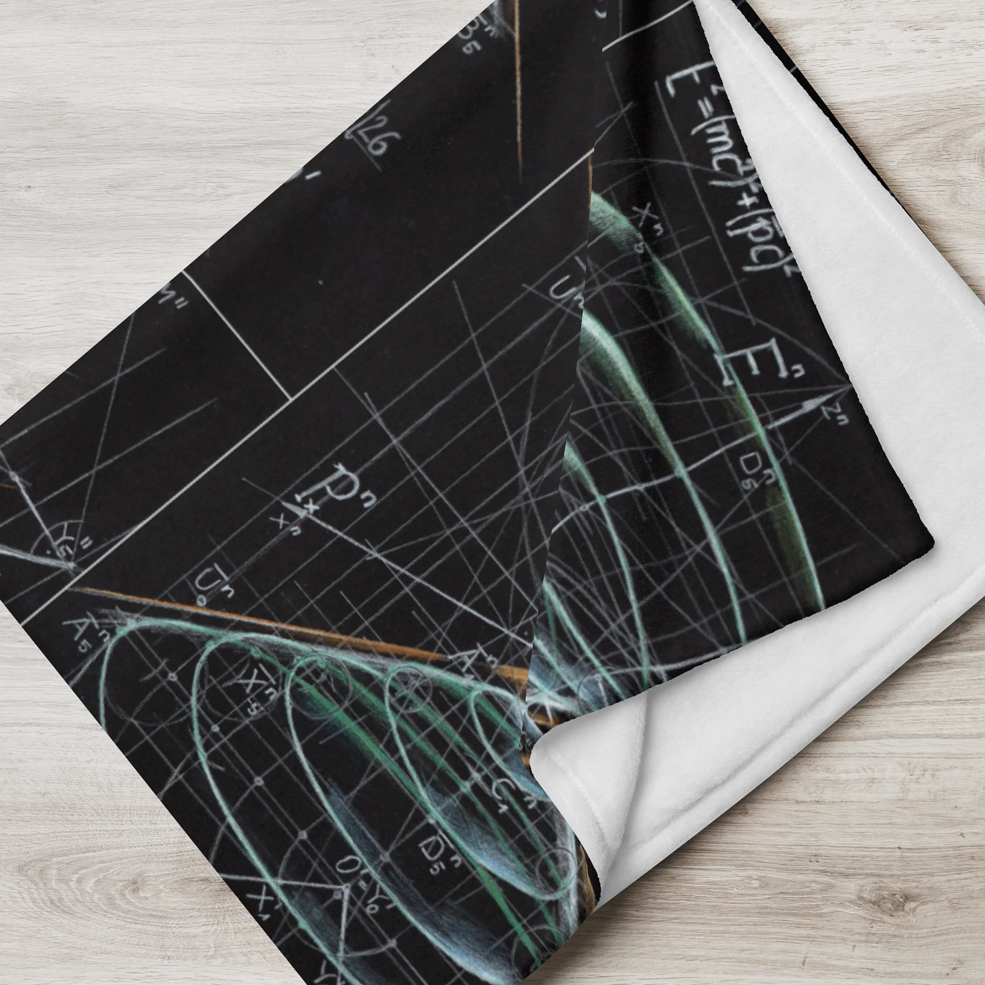 Mass Shell - Geometric Physics Art Blanket product image (3)