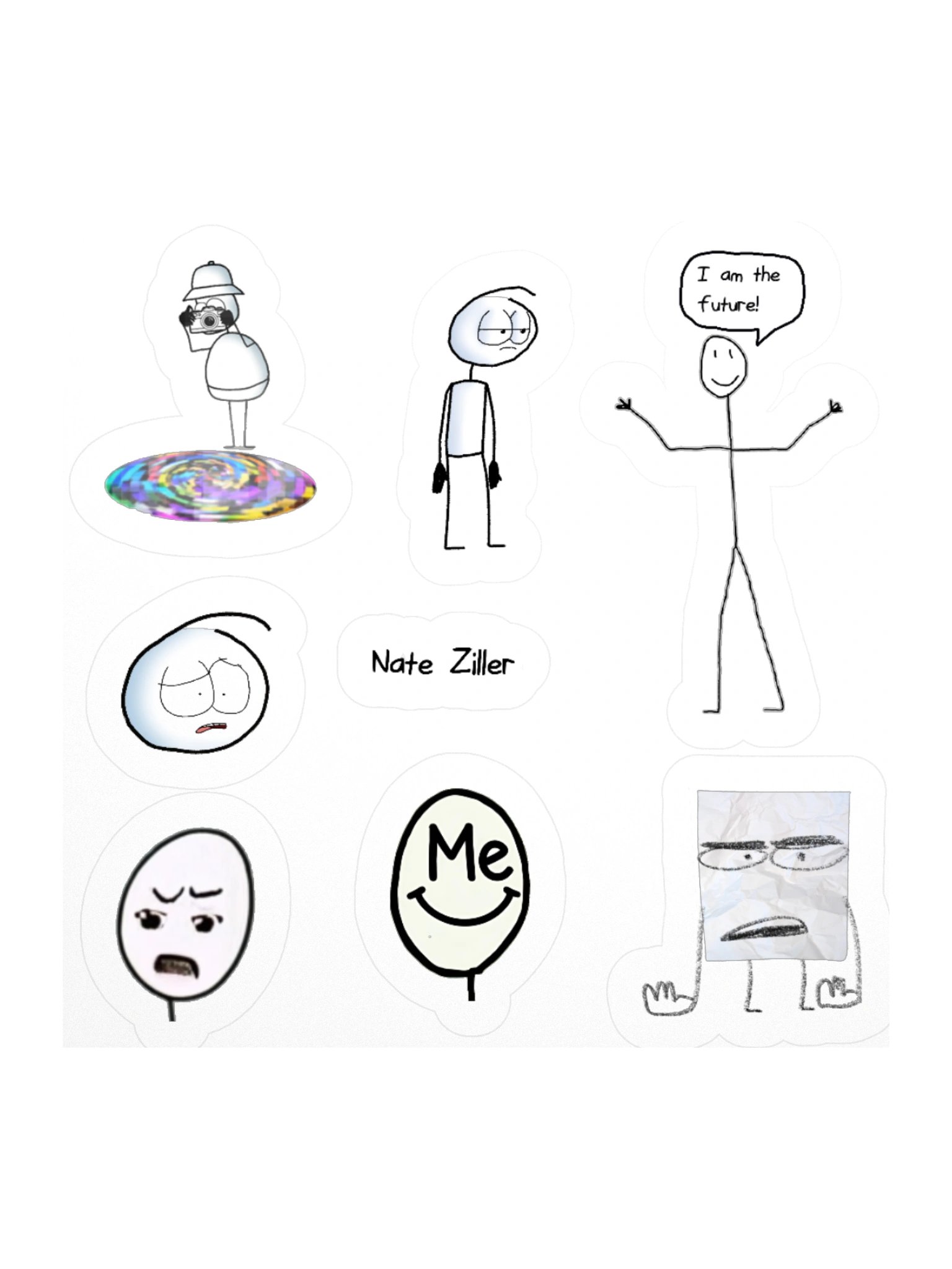 Character Sticker Sheet 1 product image (1)