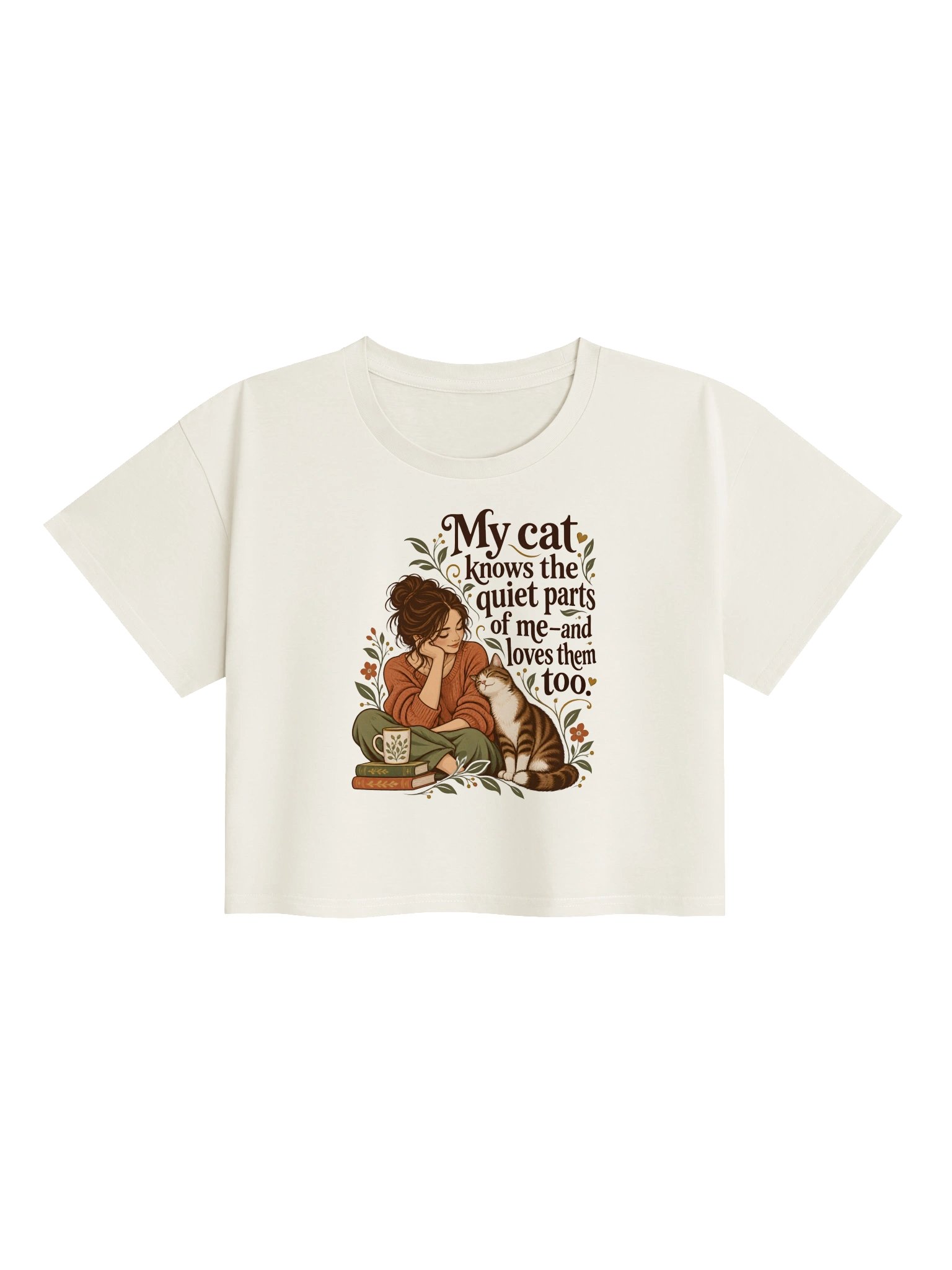 My Cat Knows The Quiet Parts [Crop Top] product image (5)