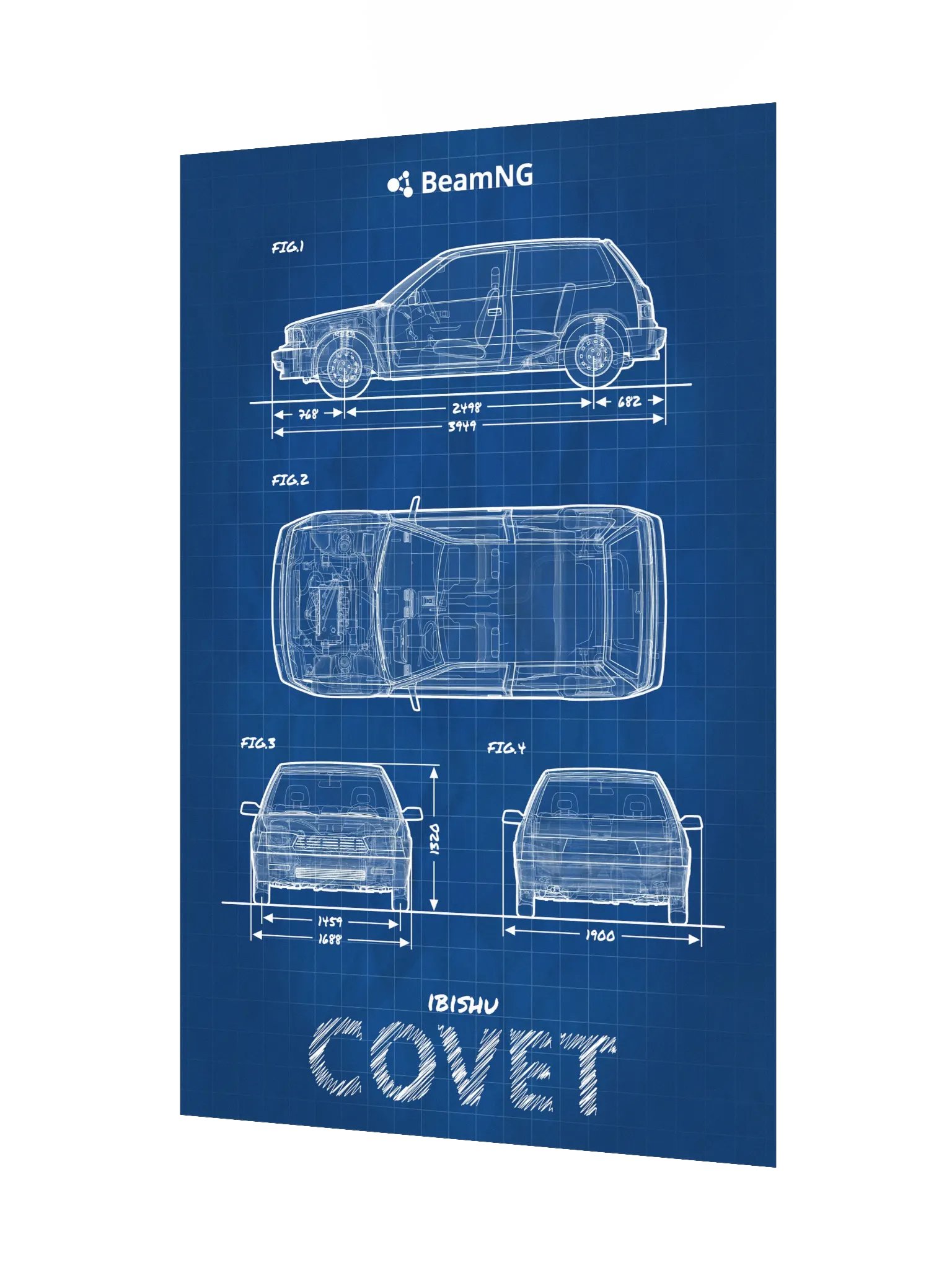 Ibishu Covet Blueprint Poster product image (3)