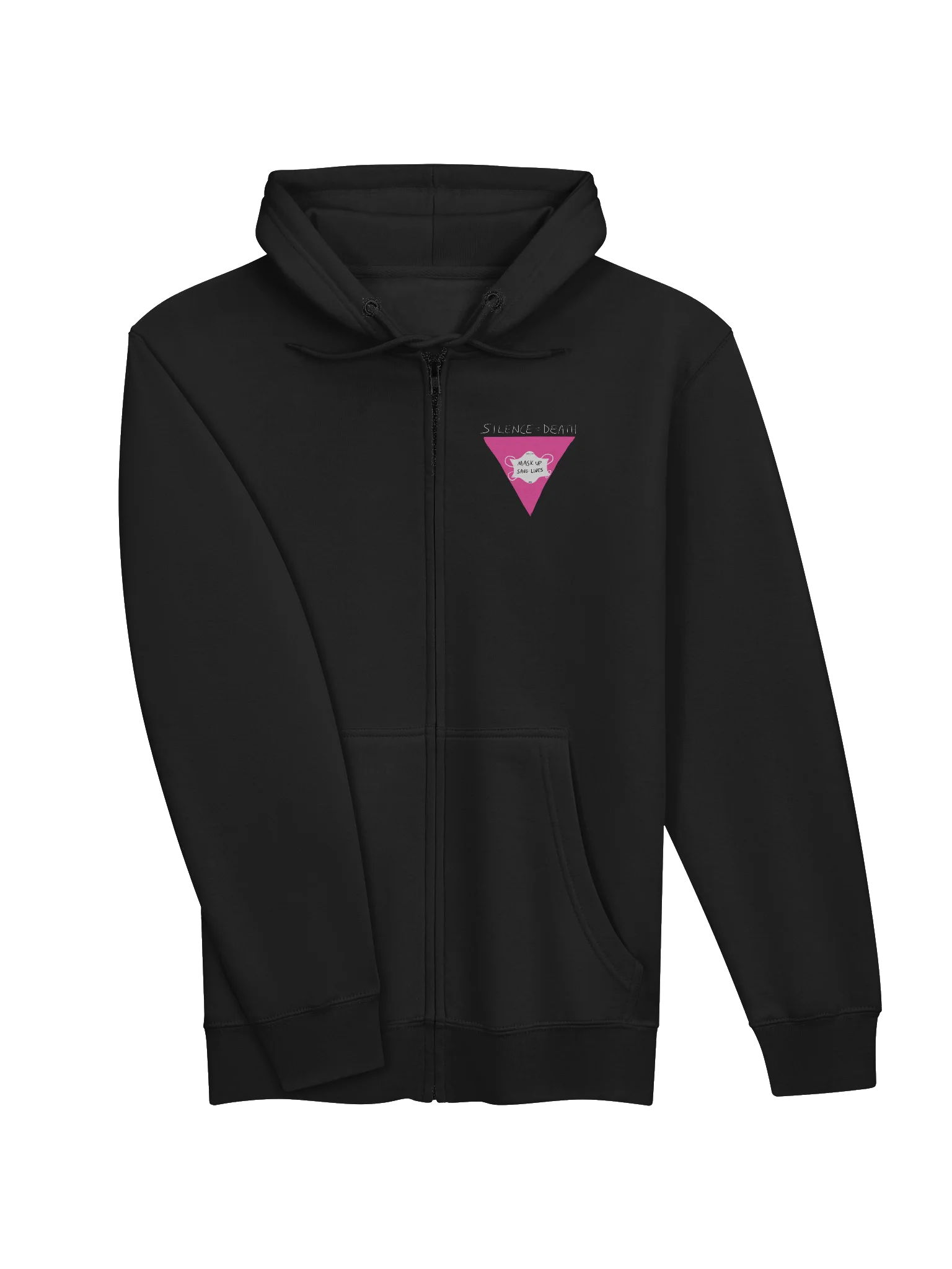 Silence=Death zip hoodie product image (11)