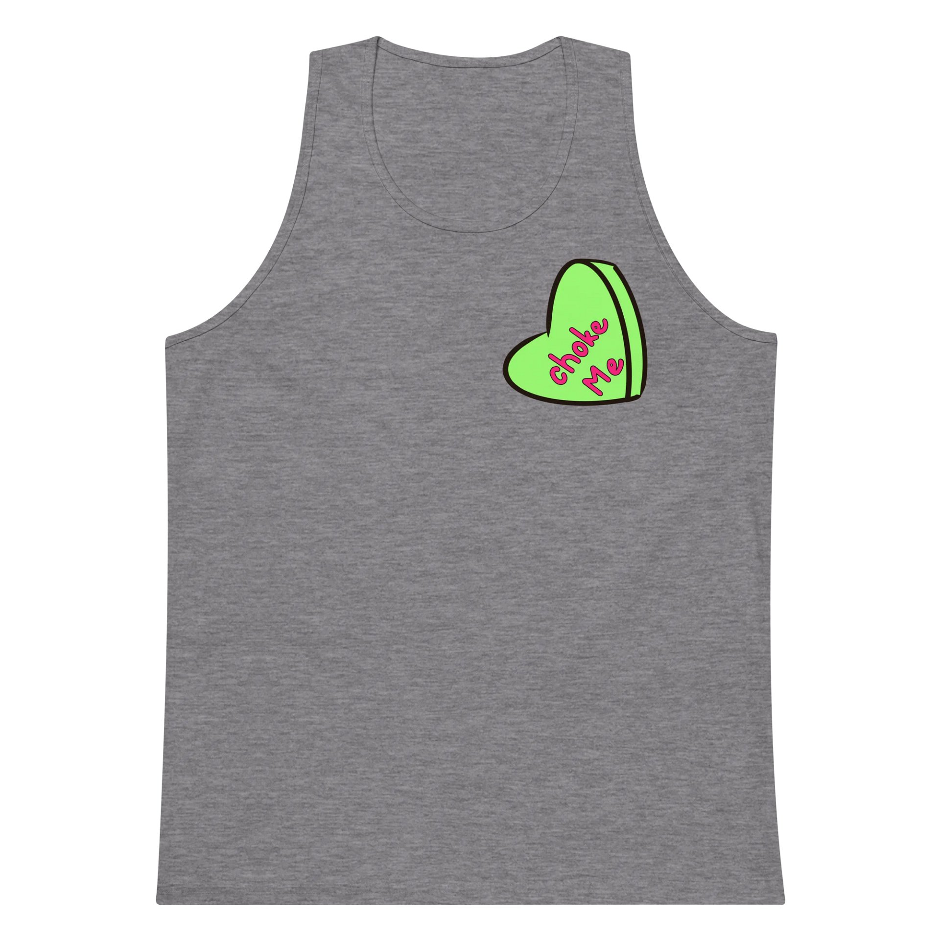Green Candy Heart Tank Top product image (5)