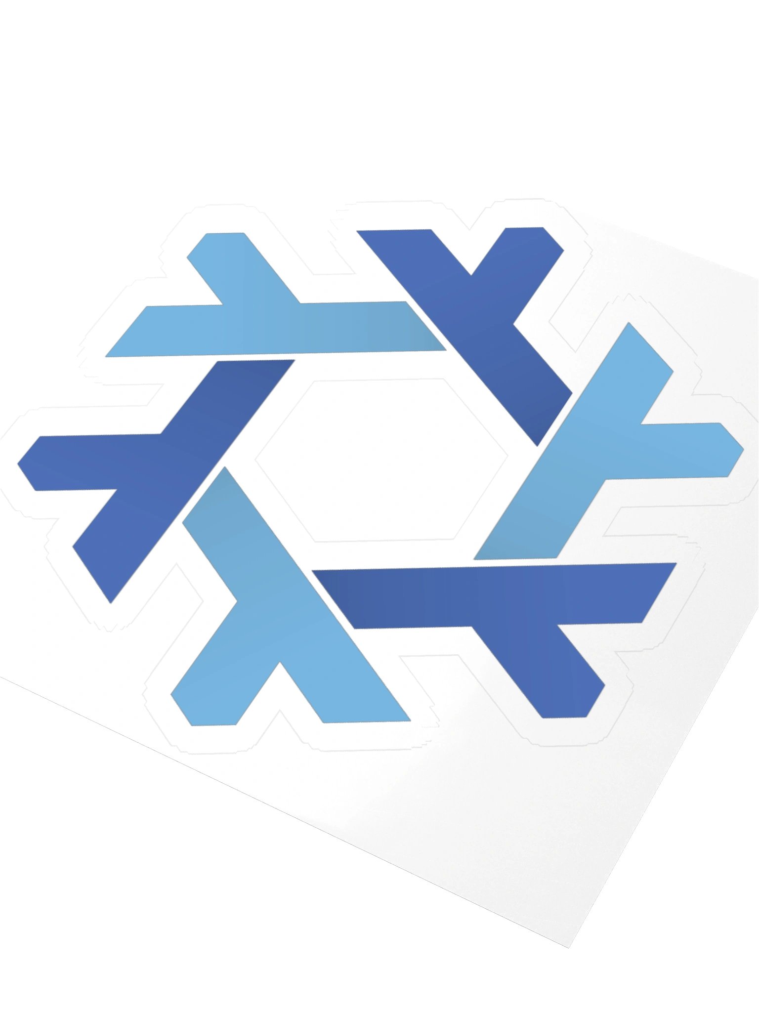 NixOS Logo Kiss Cut Sticker product image (3)