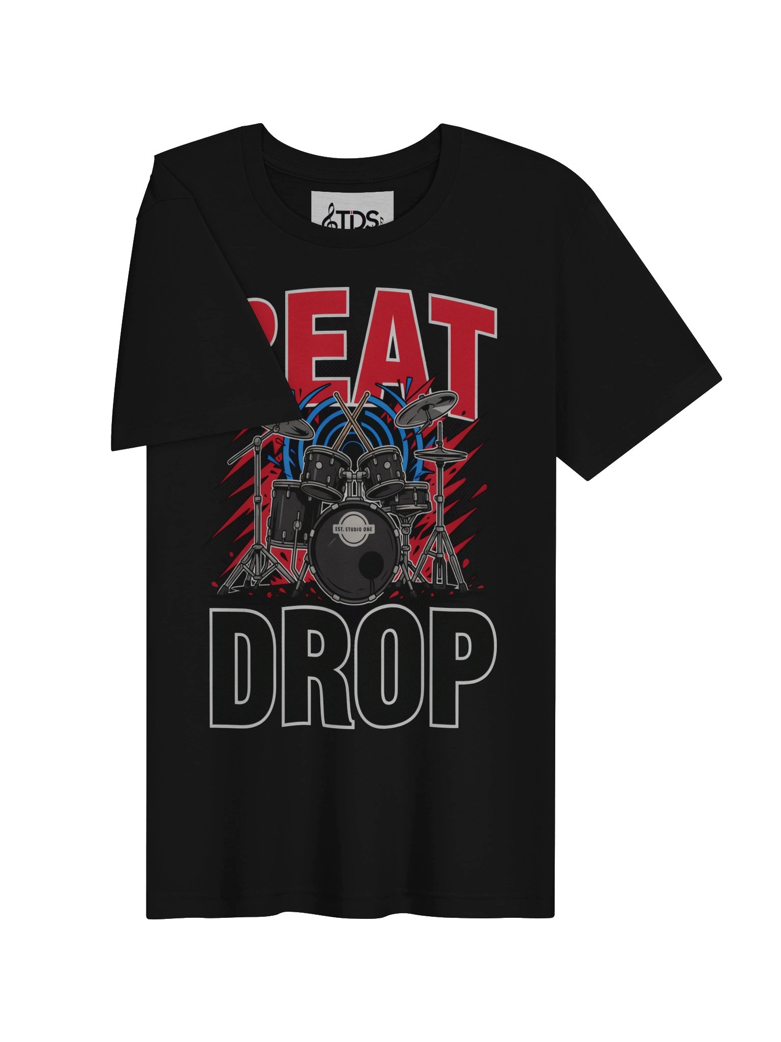 Beat Drop Drum Graphic Tee product image (16)