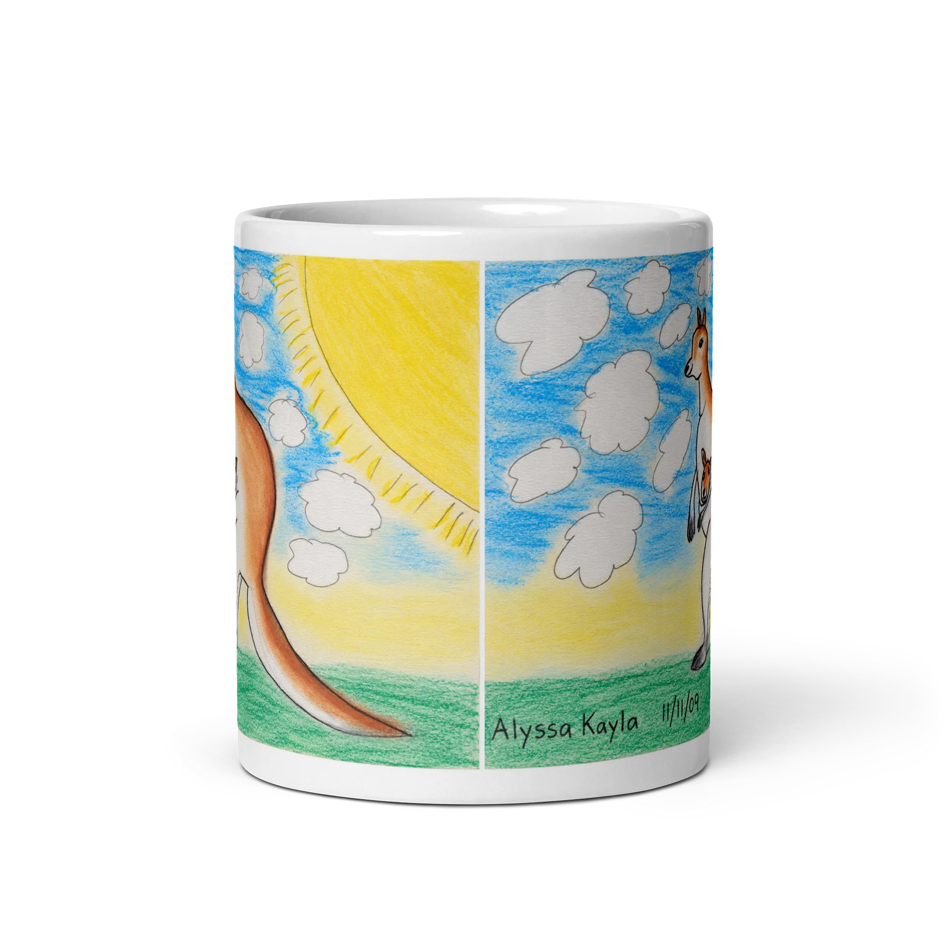 AK’s Mommy and Me Kangaroos Mug product image (5)