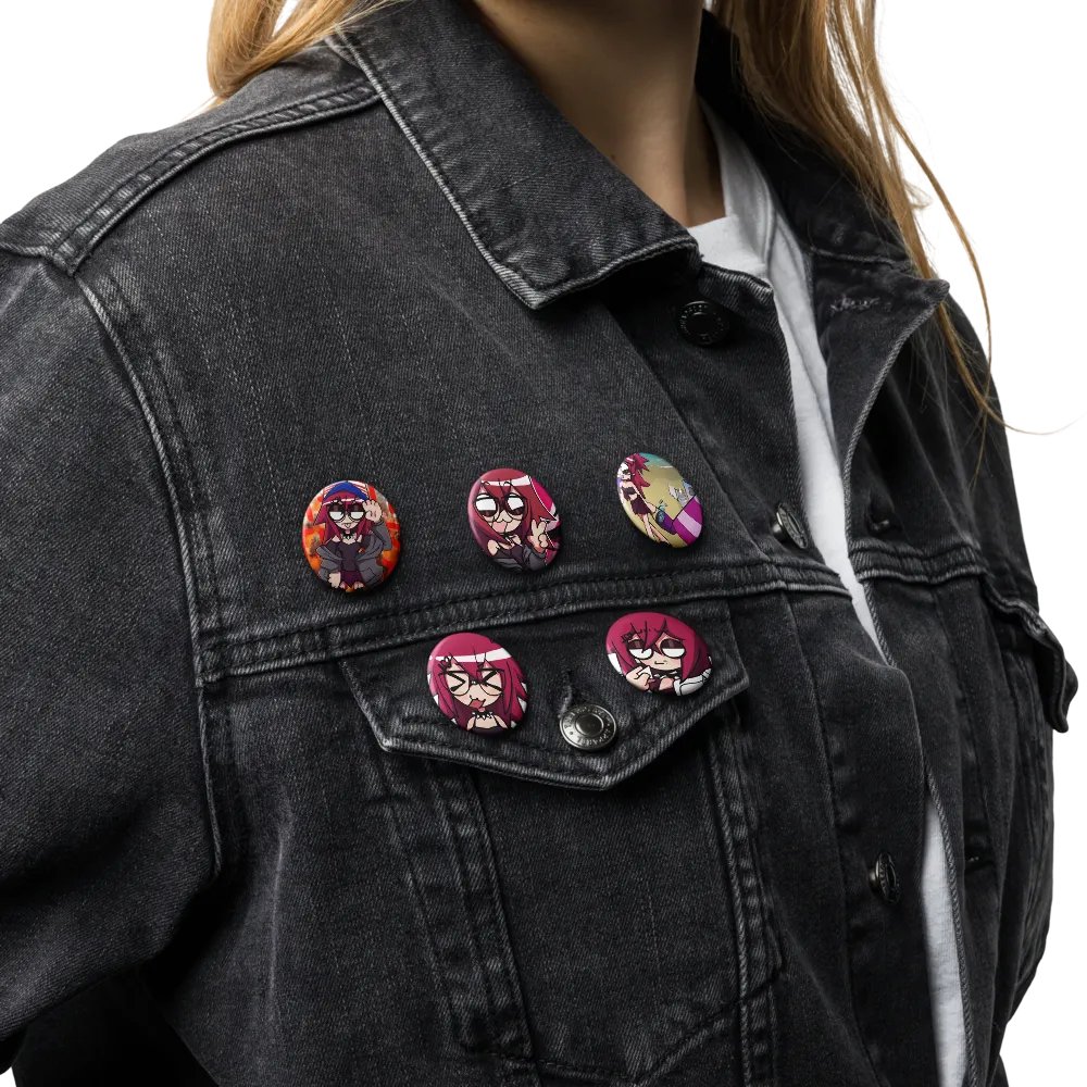 Enemy Crab Button Pin Series #1 product image (17)