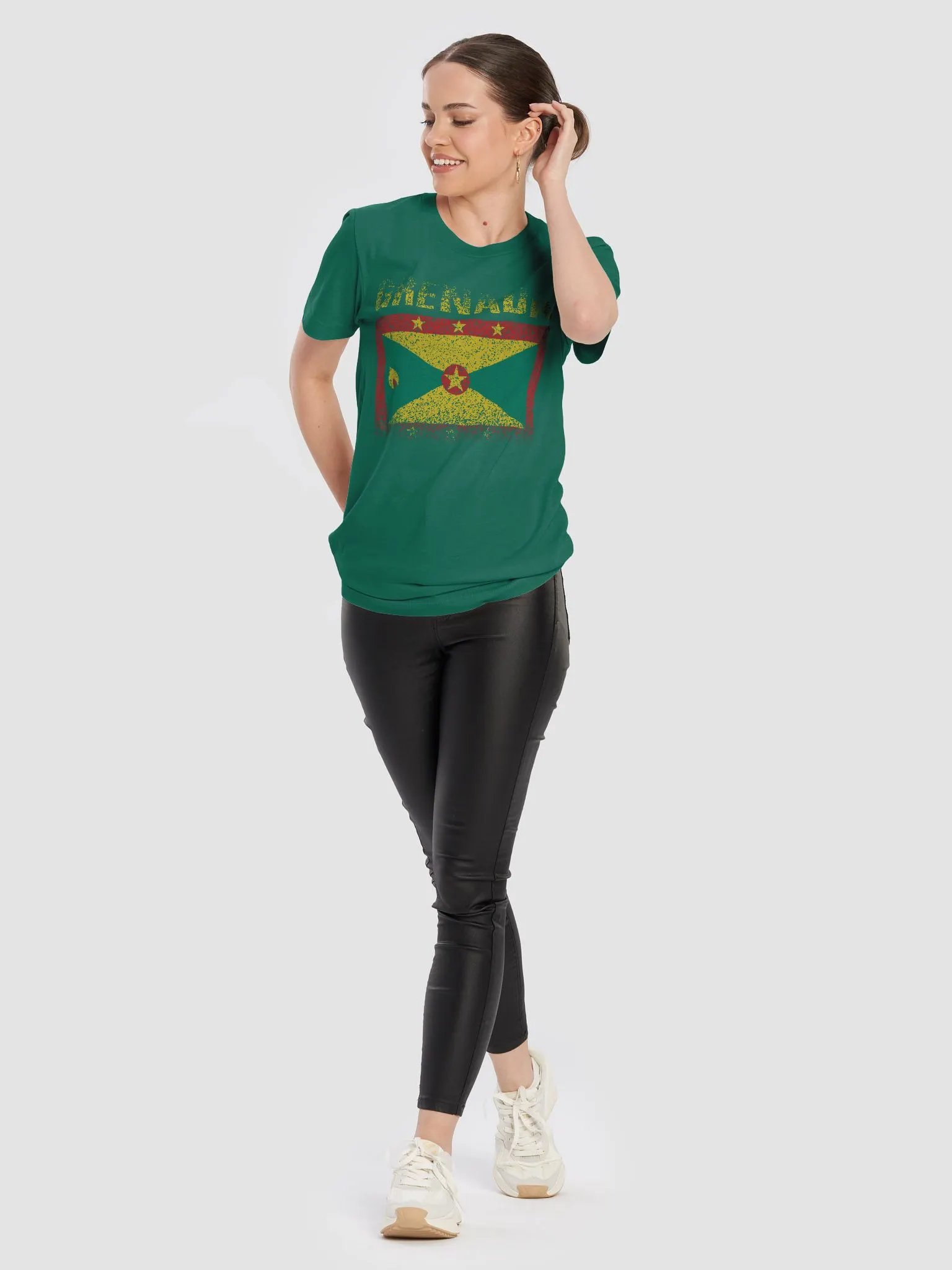 Grenada Flag Inspired Supersoft T-Shirt by CultuRep product image (1)