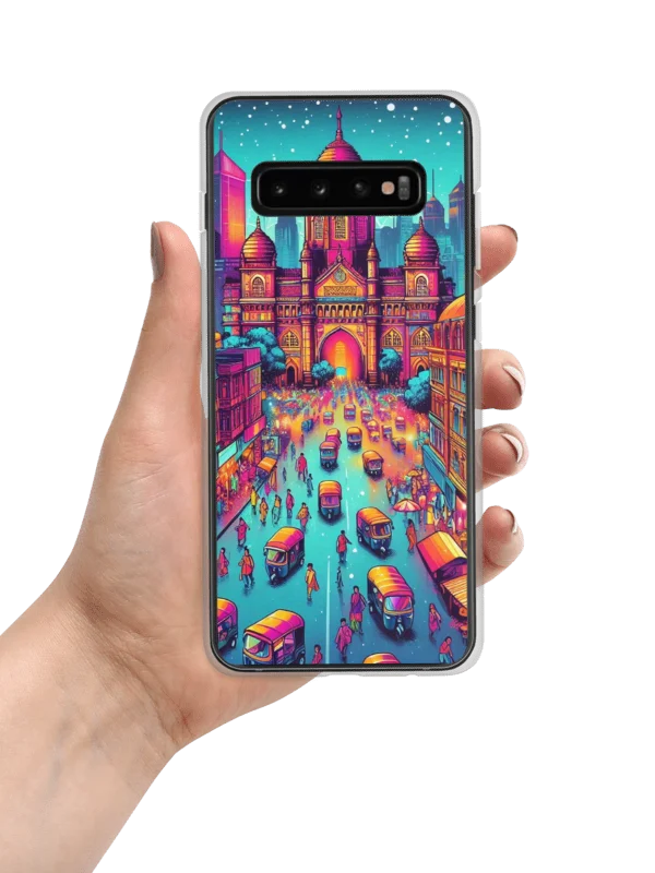 Urban Splendor Samsung® Case | AI Design Mumbai city India product image (7)