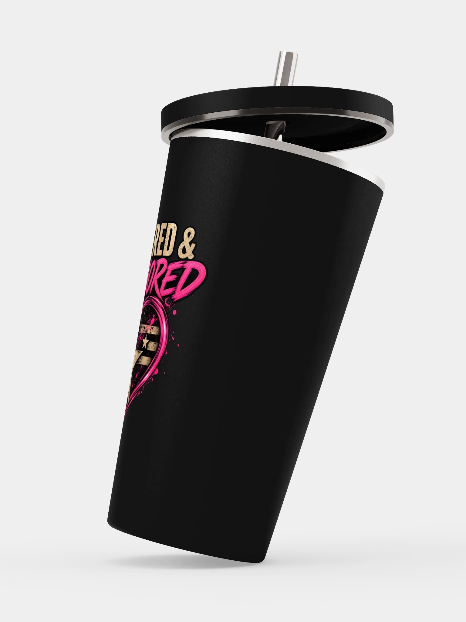 Army U&U Heart Tumbler product image (3)