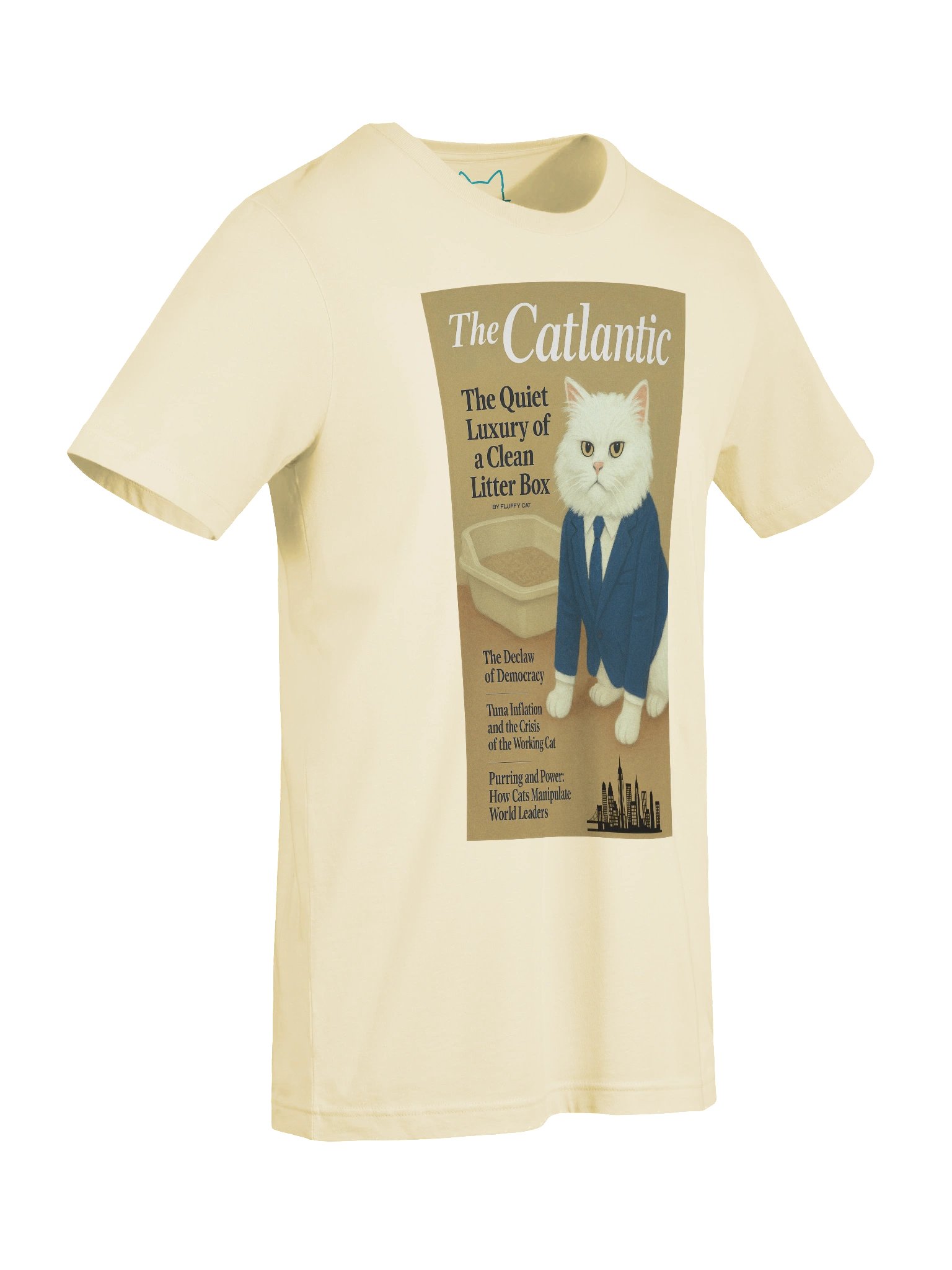 The Catlantic Magazine Parody Quiet Luxury Cat Concert Tee Fit Unisex T-Shirt product image (93)