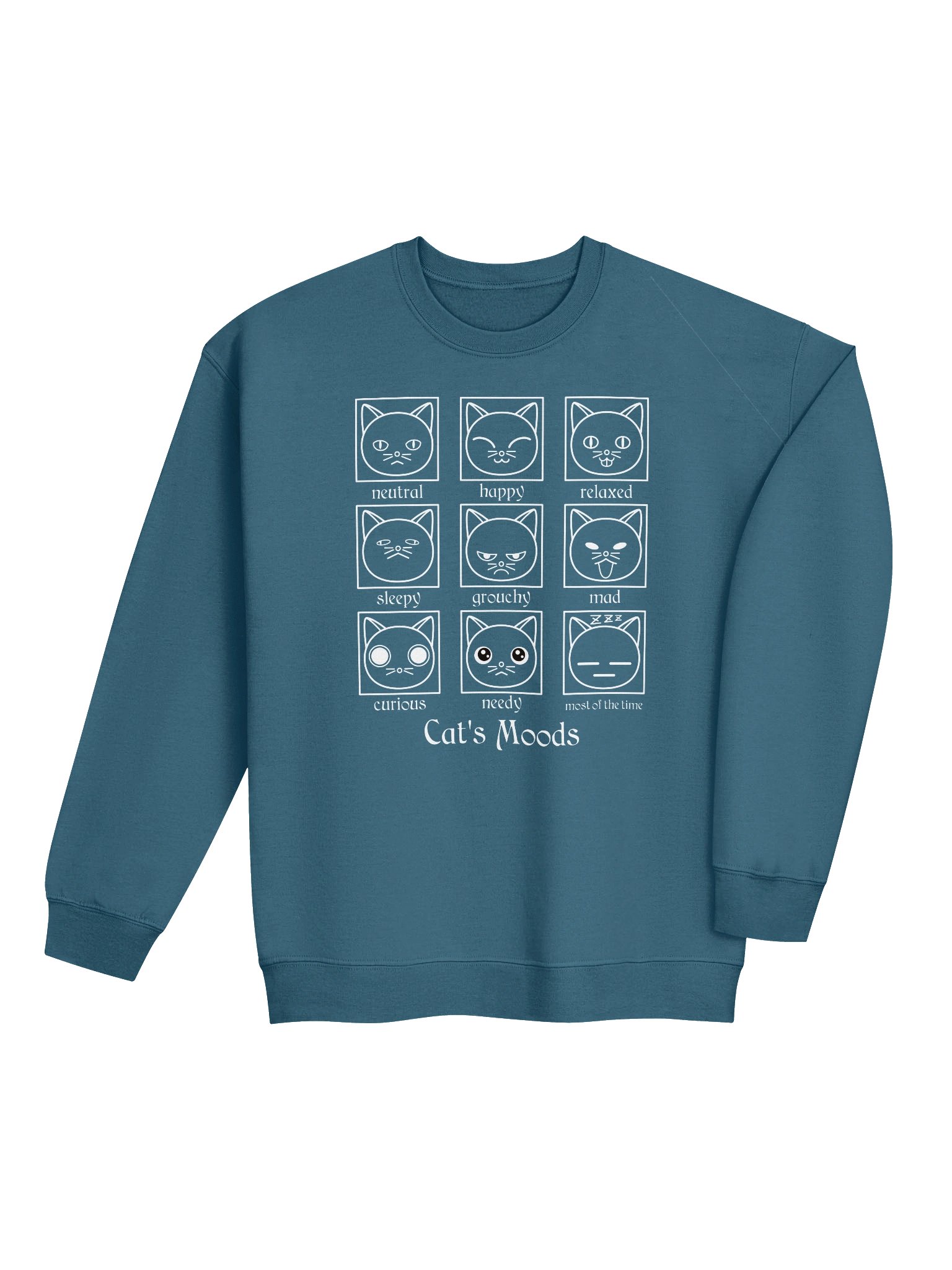 Cat's Moods - Unisex Adult Sweatshirt product image (20)
