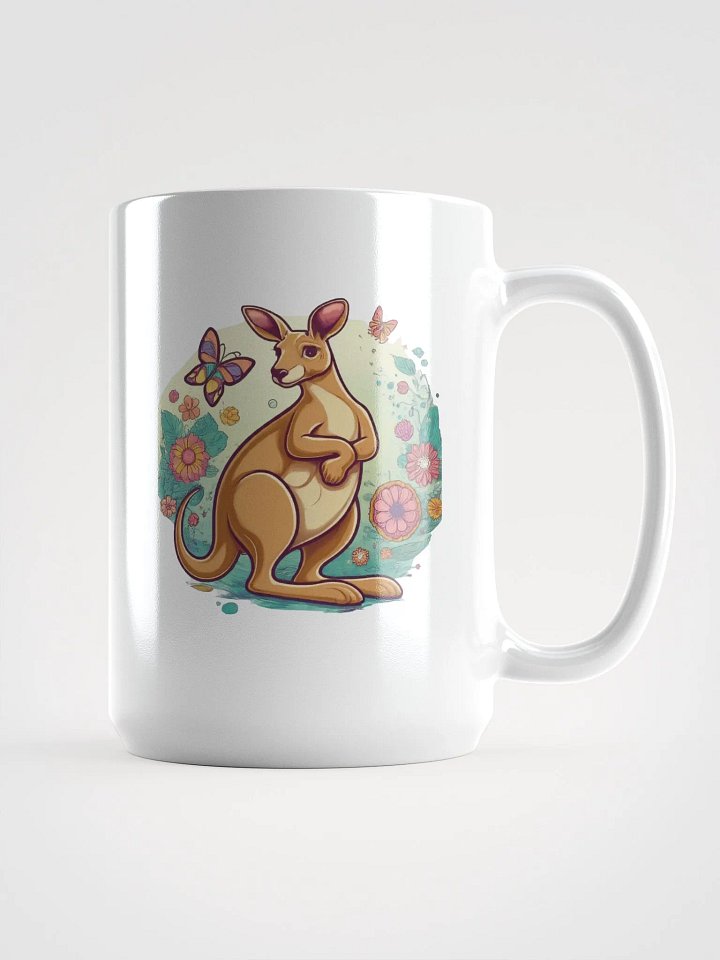Vibrant Kangaroo Garden Mug product image (1)