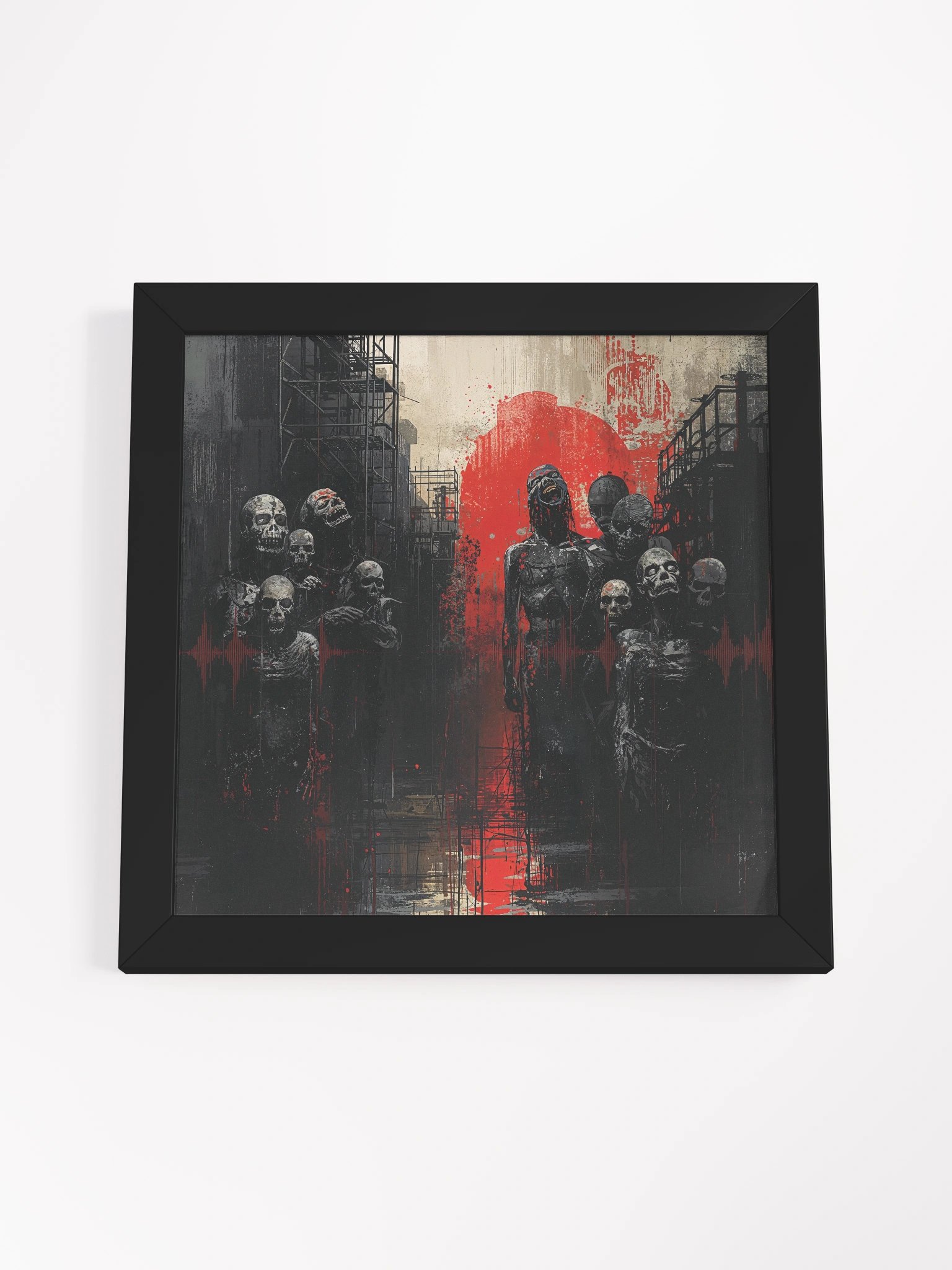 The Crimson Rising Framed Print product image (19)