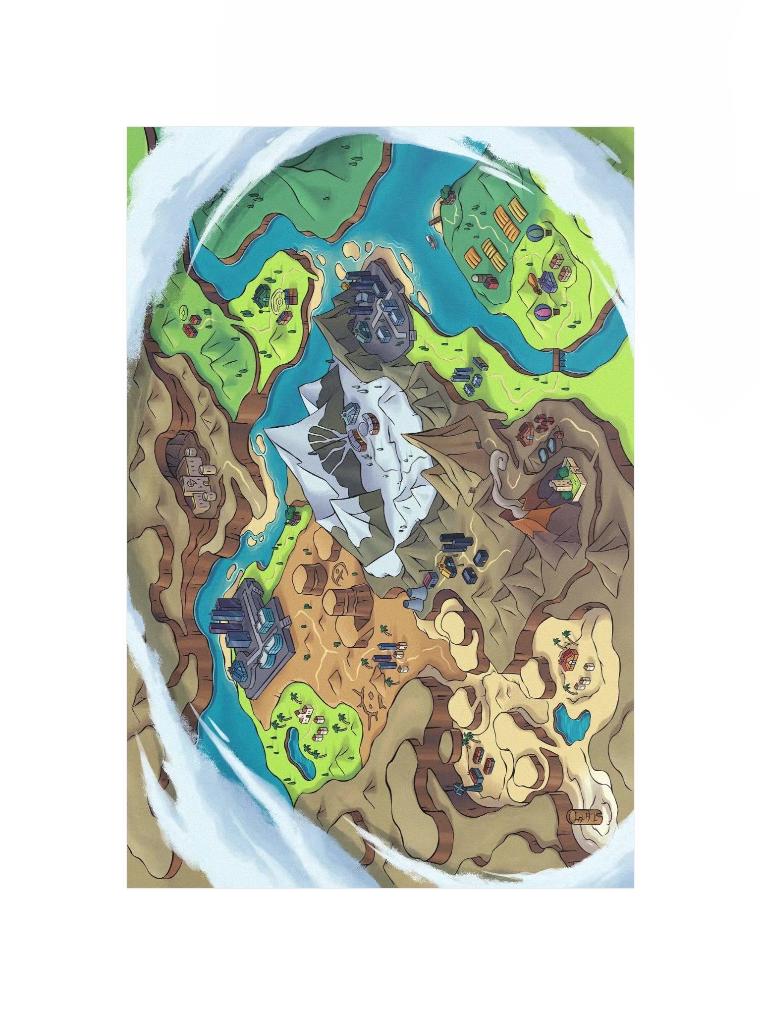 Cornera Map Poster product image (4)