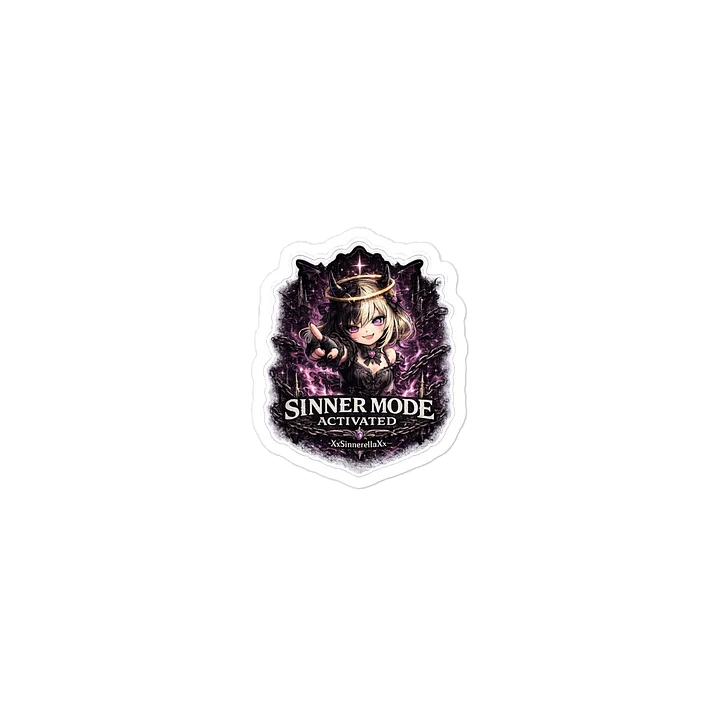 Sinner Mode Activated Sticker product image (2)