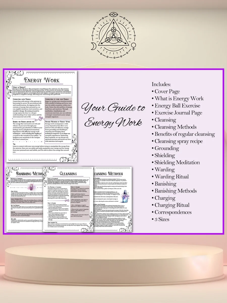 Energy Work - Cleanse, Align, and Receive product image (2)
