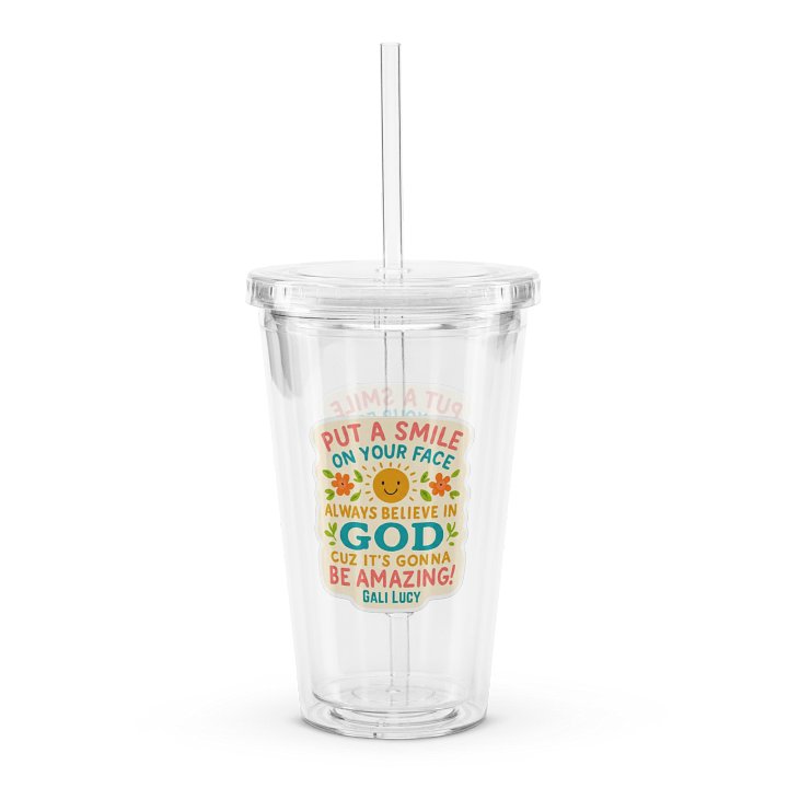 Put a Smile Tumbler product image (1)