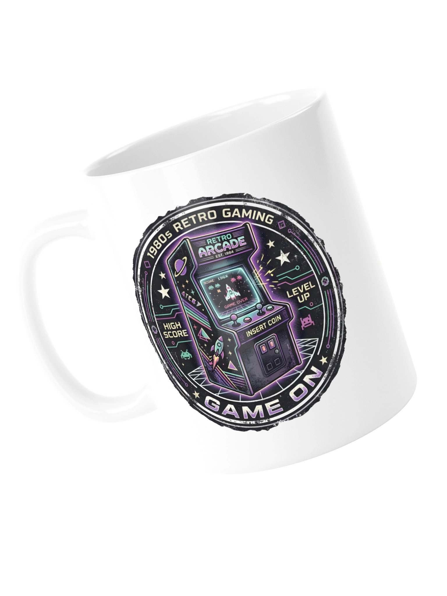 Retro Arcade 1984 Gamer Mug product image (14)