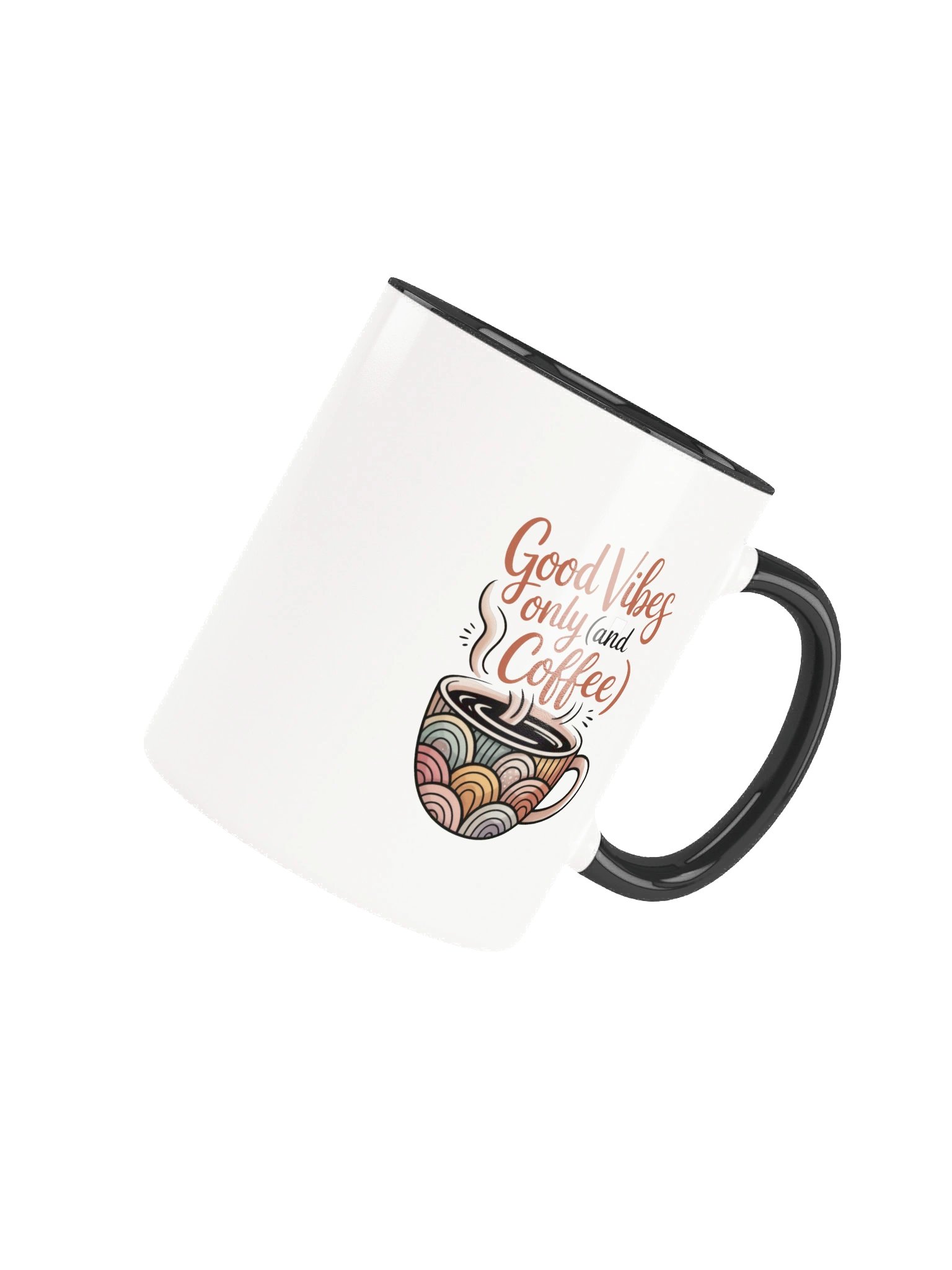 Good Vibes Only and Coffee Mug - with Color Inside product image (4)