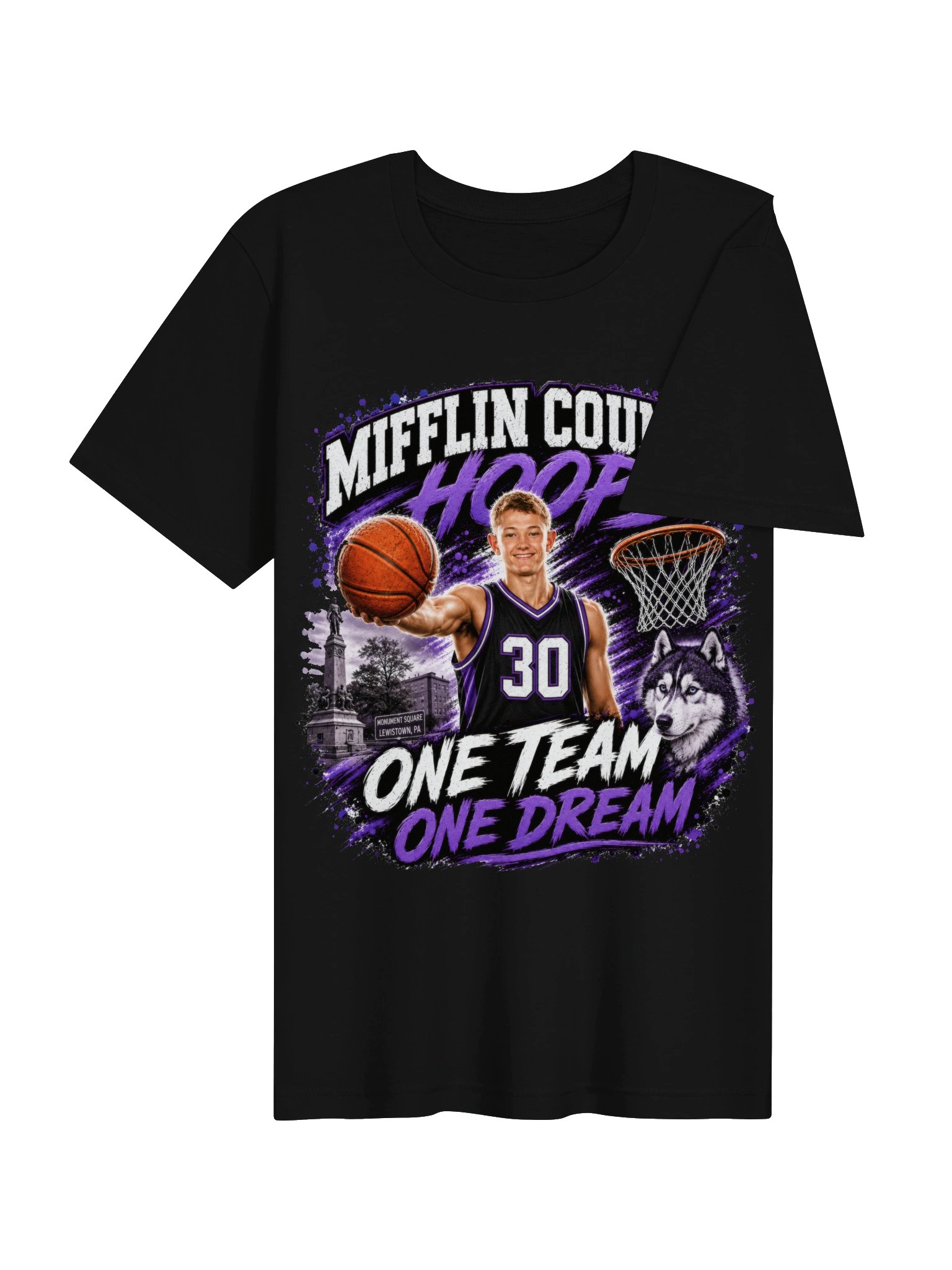 MiffCo Hoops One Team One Dream Tee product image (4)