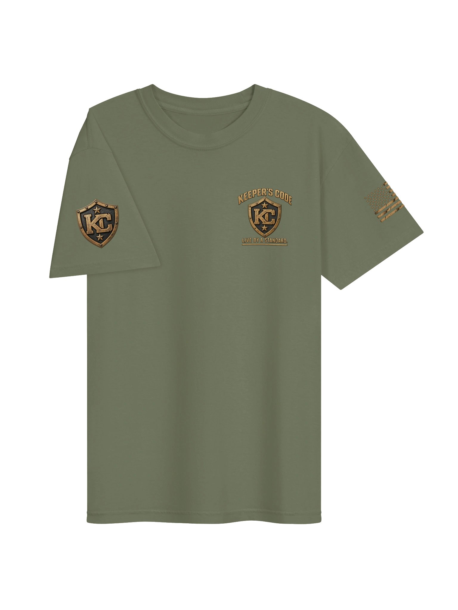 Keeper’s Code™ Men’s Freedom Has a Code Eagle Patriotic T-Shirt product image (5)