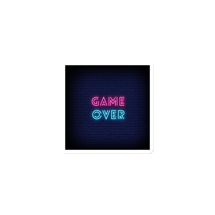 Aimant GAME OVER product image (1)