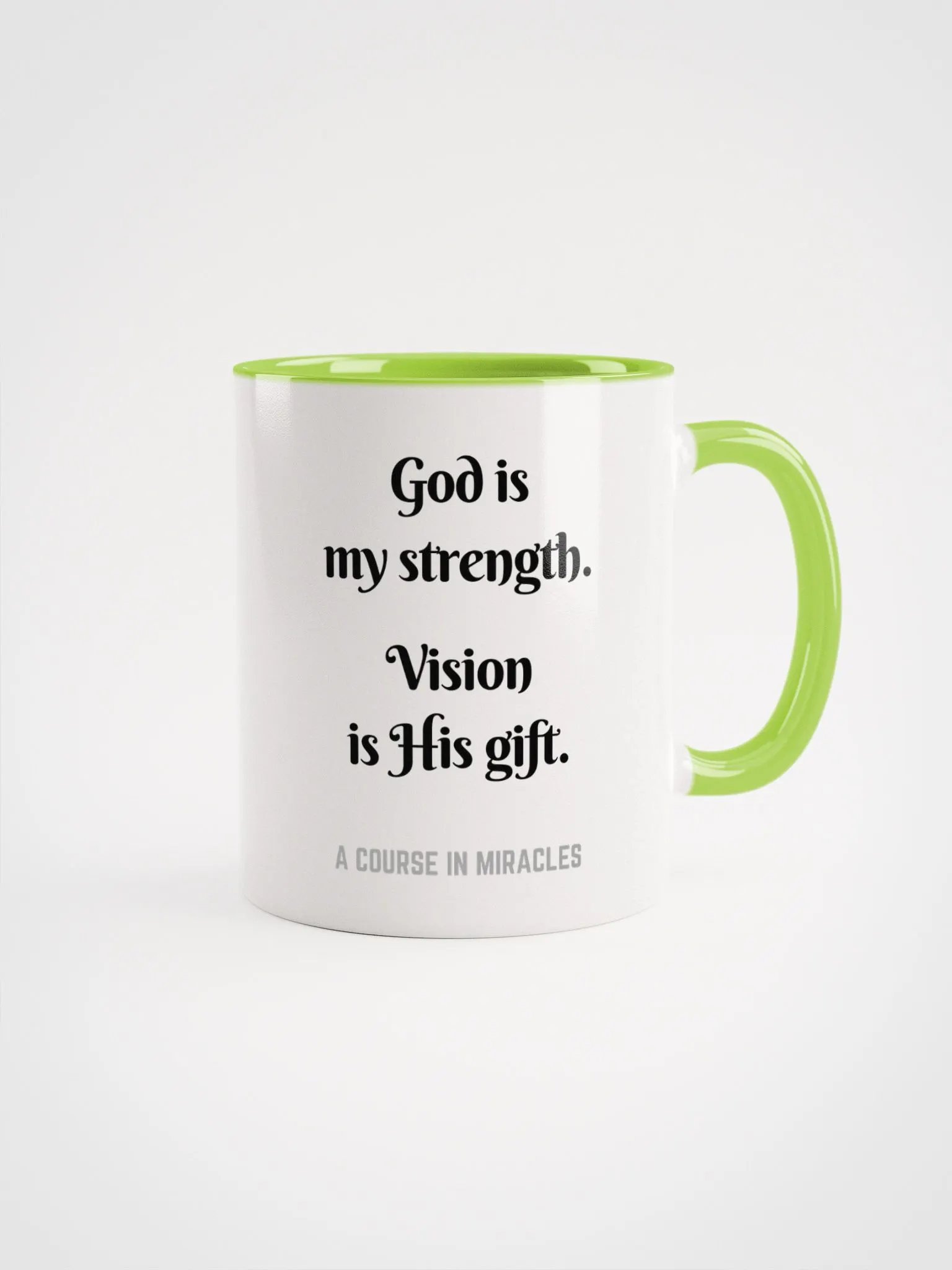 God is my strength - ACIM Inspirational Mug product image (11)