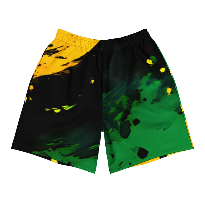 Vintage Jamaica Sport Print - Caribbean Apples | Athletic Long Shorts product image (1)