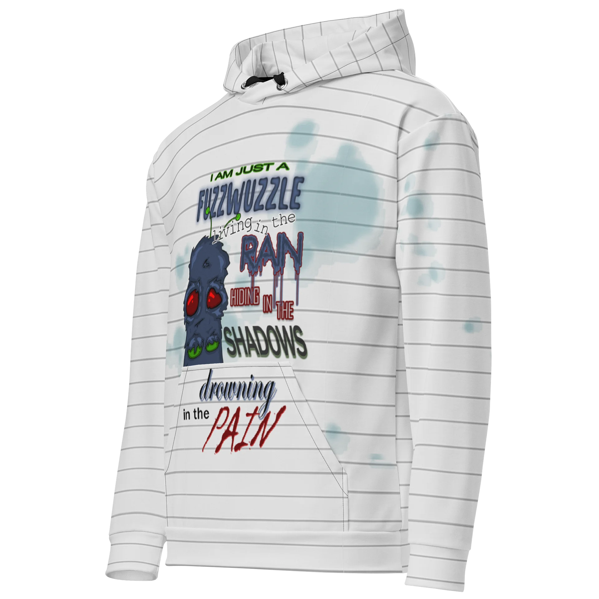 Fuzzwuzzle Blues Hoodie product image (2)