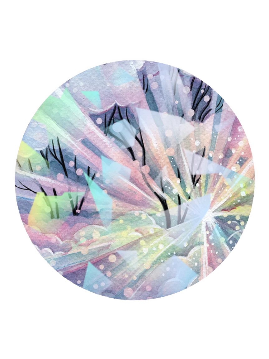 Cloud Forest ∙ Sticker product image (1)