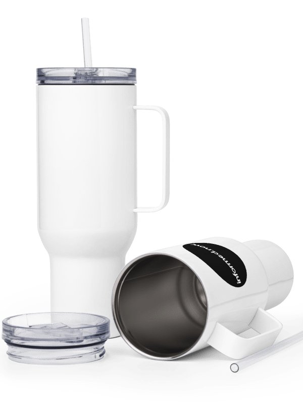 informed.now Travel Mug with Handle (Black) product image (4)