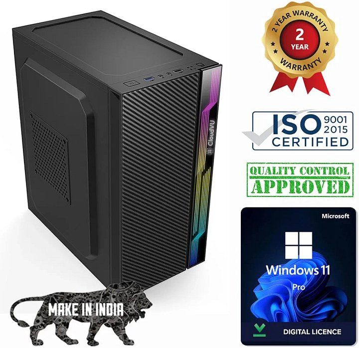 store of 5 stars (119) Desktop PC,Core i7-4770/90 Turbo | 16GB RAM | 512GB M.2 NVMe SSD | HDMI, VGA, Gigabit LAN,USB 3.0,Clocite Copper CPU Fan,HD Graphics (Windows 11 Pro+ product image (2)