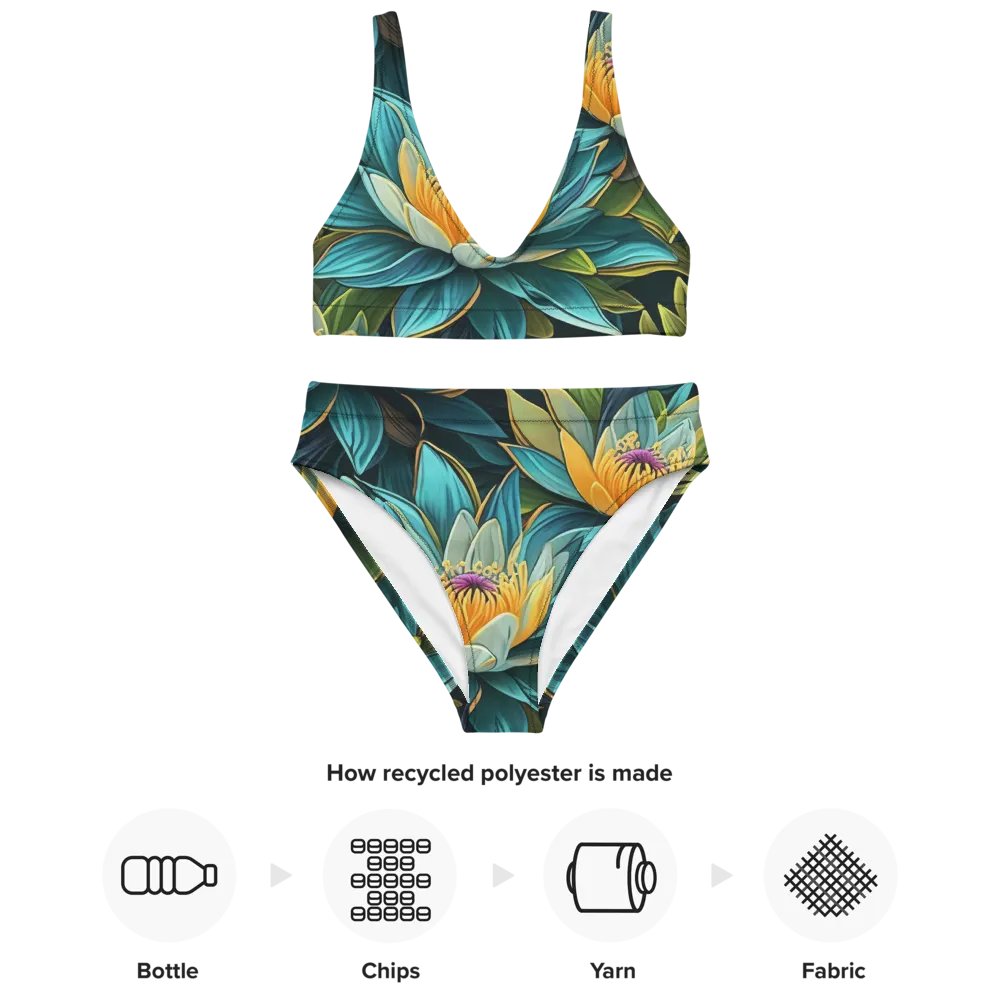 Lotus blue bikini product image (3)