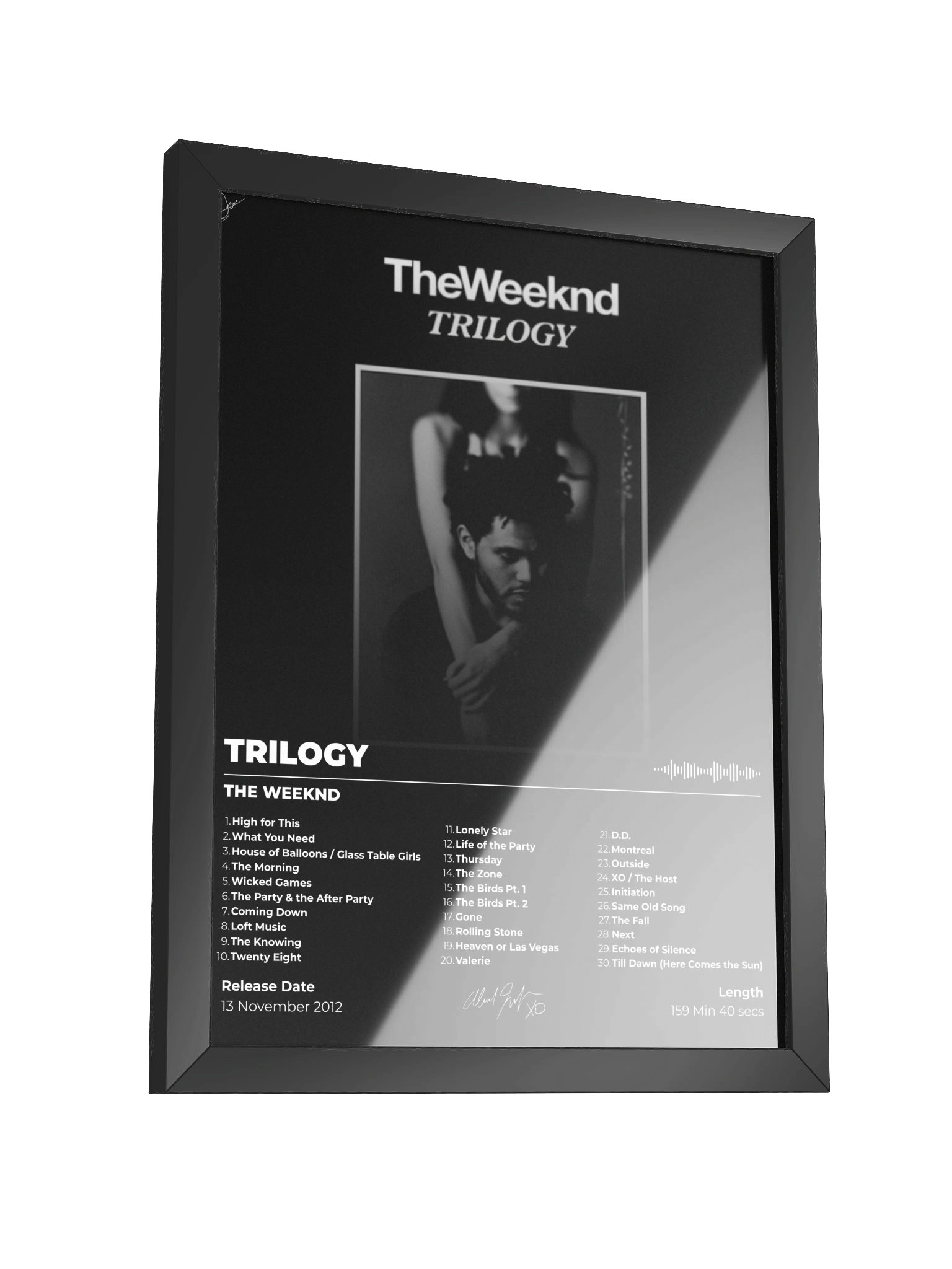 The Weeknd Trilogy Framed Poster product image (3)