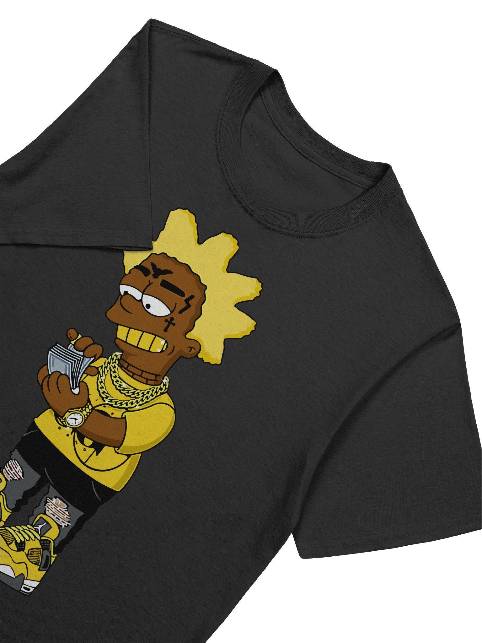 Gold Grin Hustler Unisex T-Shirt - Unisex T-Shirt – Premium Printed T-Shirt for Everyday Casual & Streetwear product image (7)