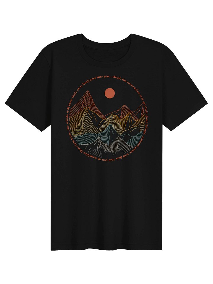 Mountain Quote Circle Tee product image (1)