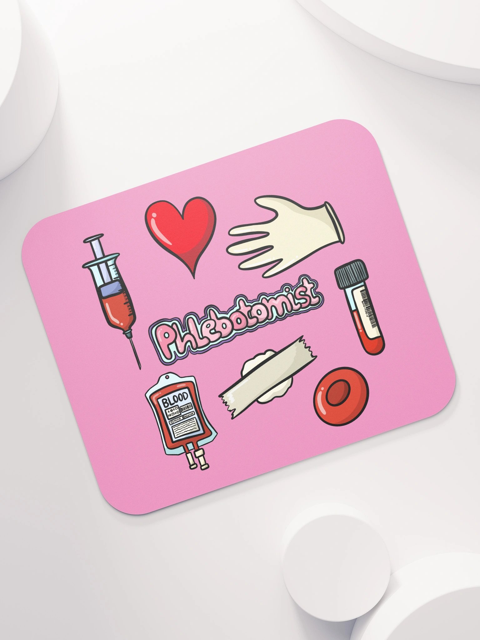 Phlebotomist Mousepad product image (7)