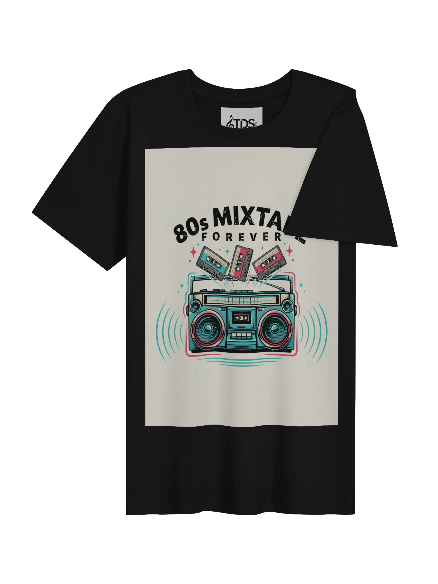80s Mixtape Forever Retro Boombox Tee product image (19)