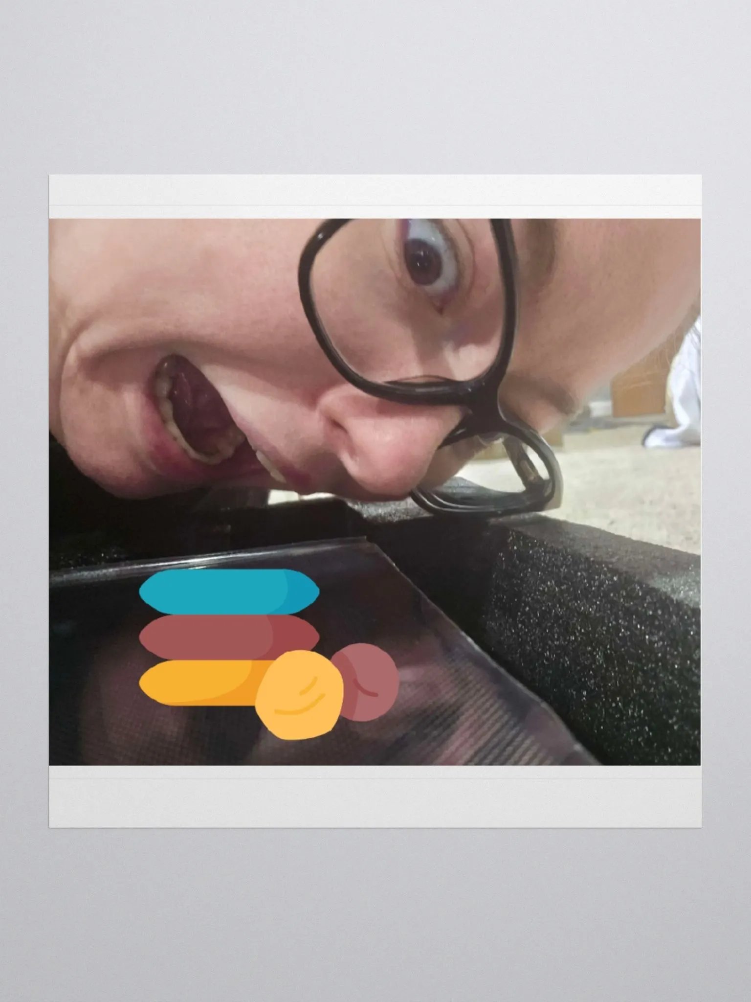 Cursed Clay Nom Sticker product image (1)