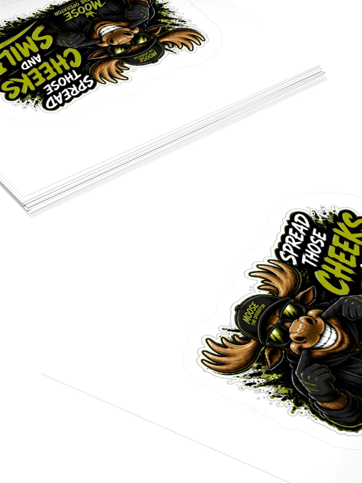 Moose Splatter Sticker product image (4)