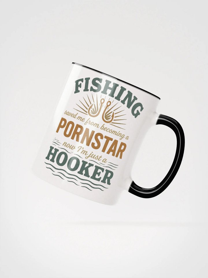 Vintage Fishing Hooker Humor Coffee Mug – Funny Gift product image (10)