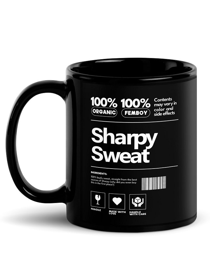 Sharpy Sweat Black Mug product image (1)