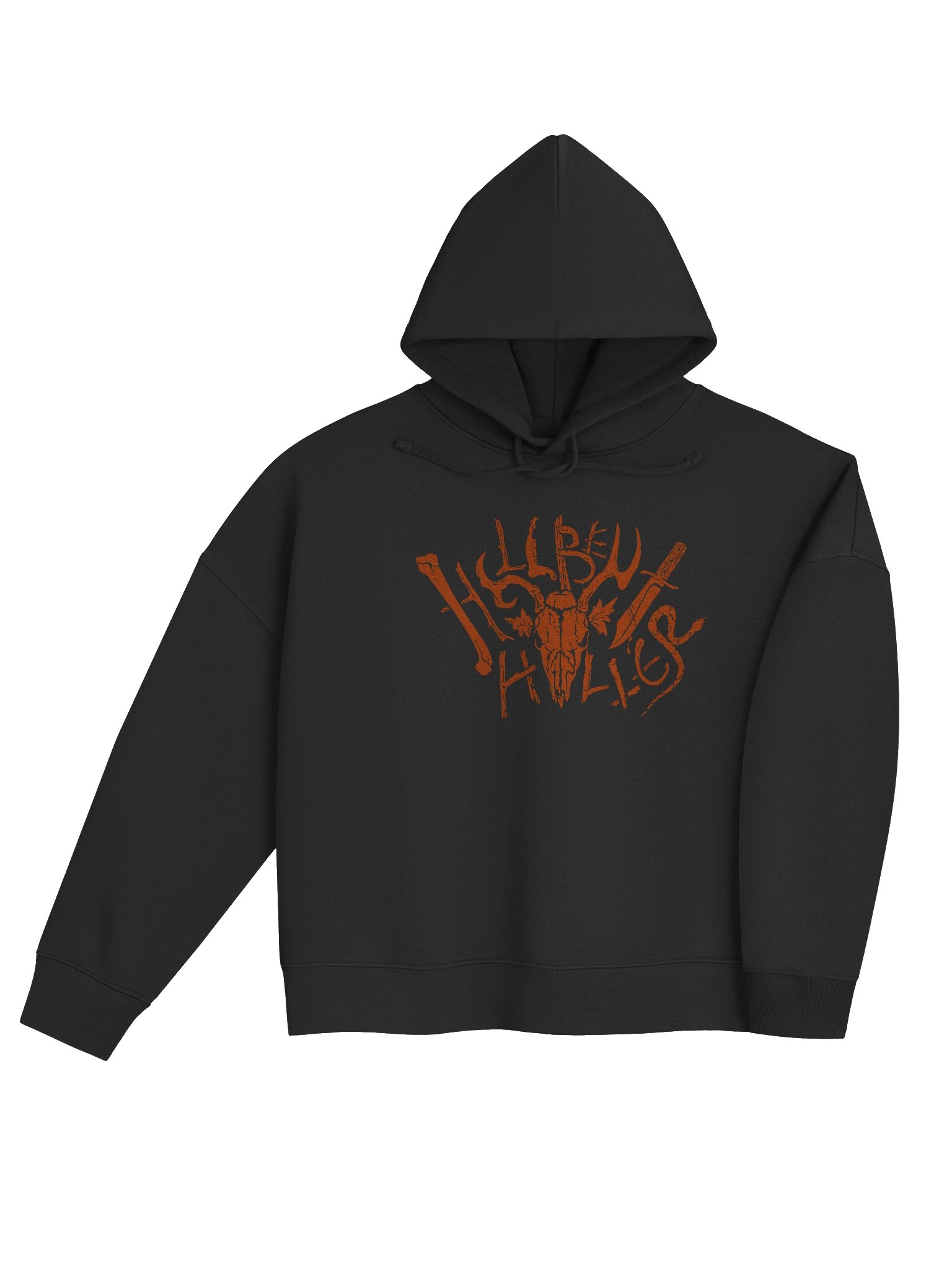 Deer Skull Logo Women's Fit Organic Cotton Hoodie product image (4)