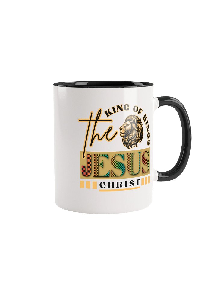 King of Kings Jesus Christ Christian Ceramic Mug | Faith Mug for Believers product image (2)