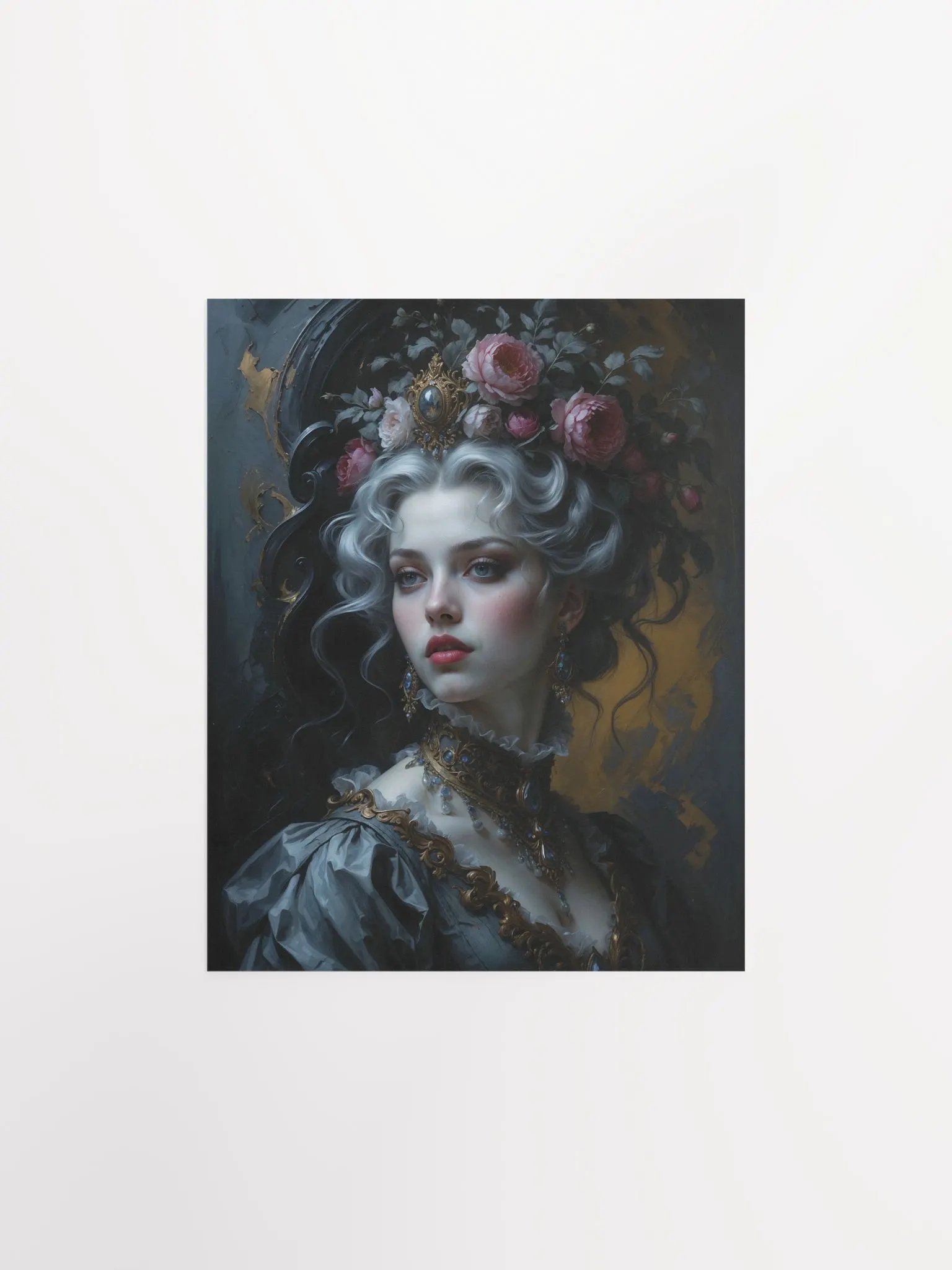 Regal Rose Portrait Poster product image (1)