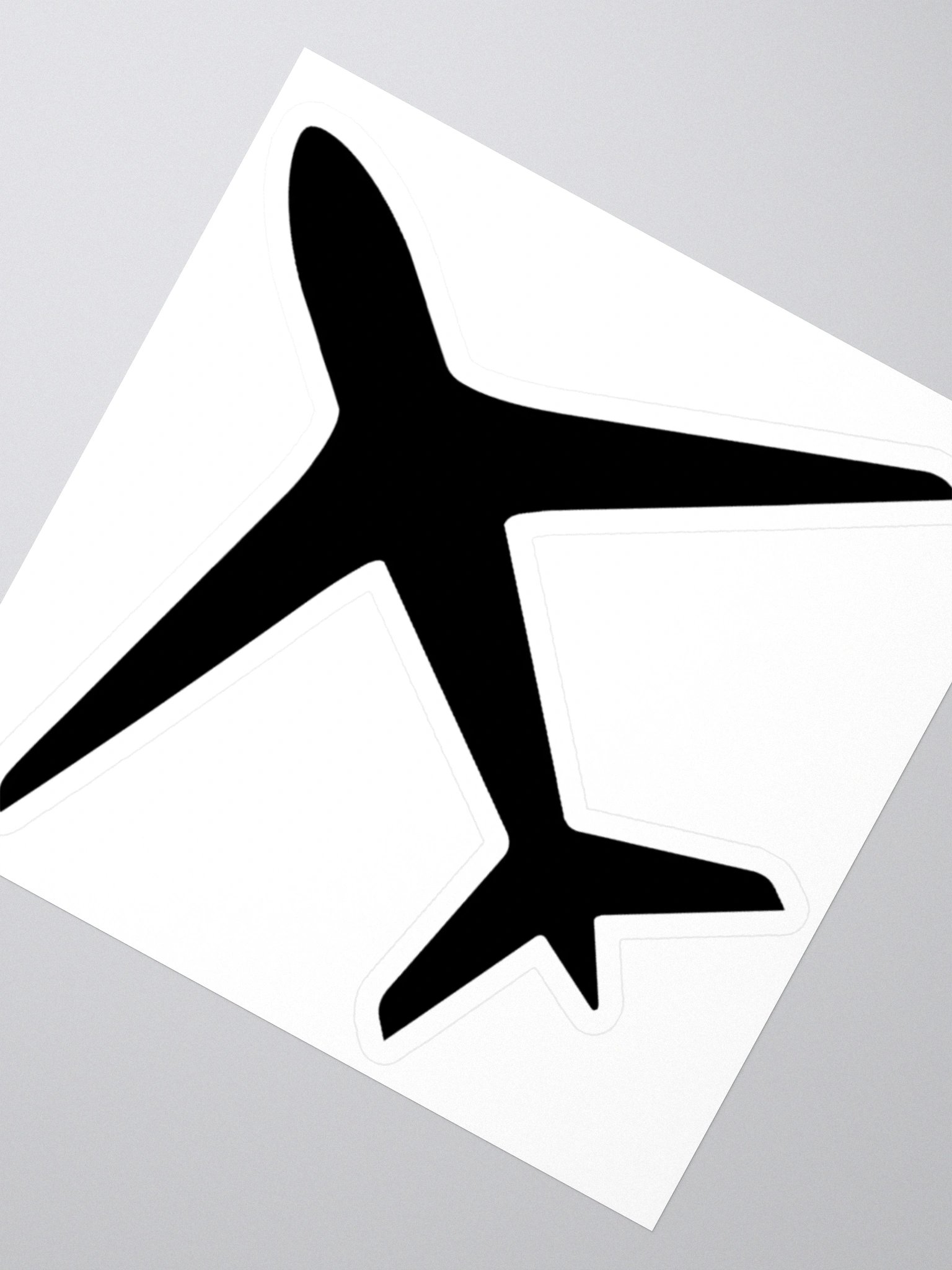 Logo Black Sticker product image (2)