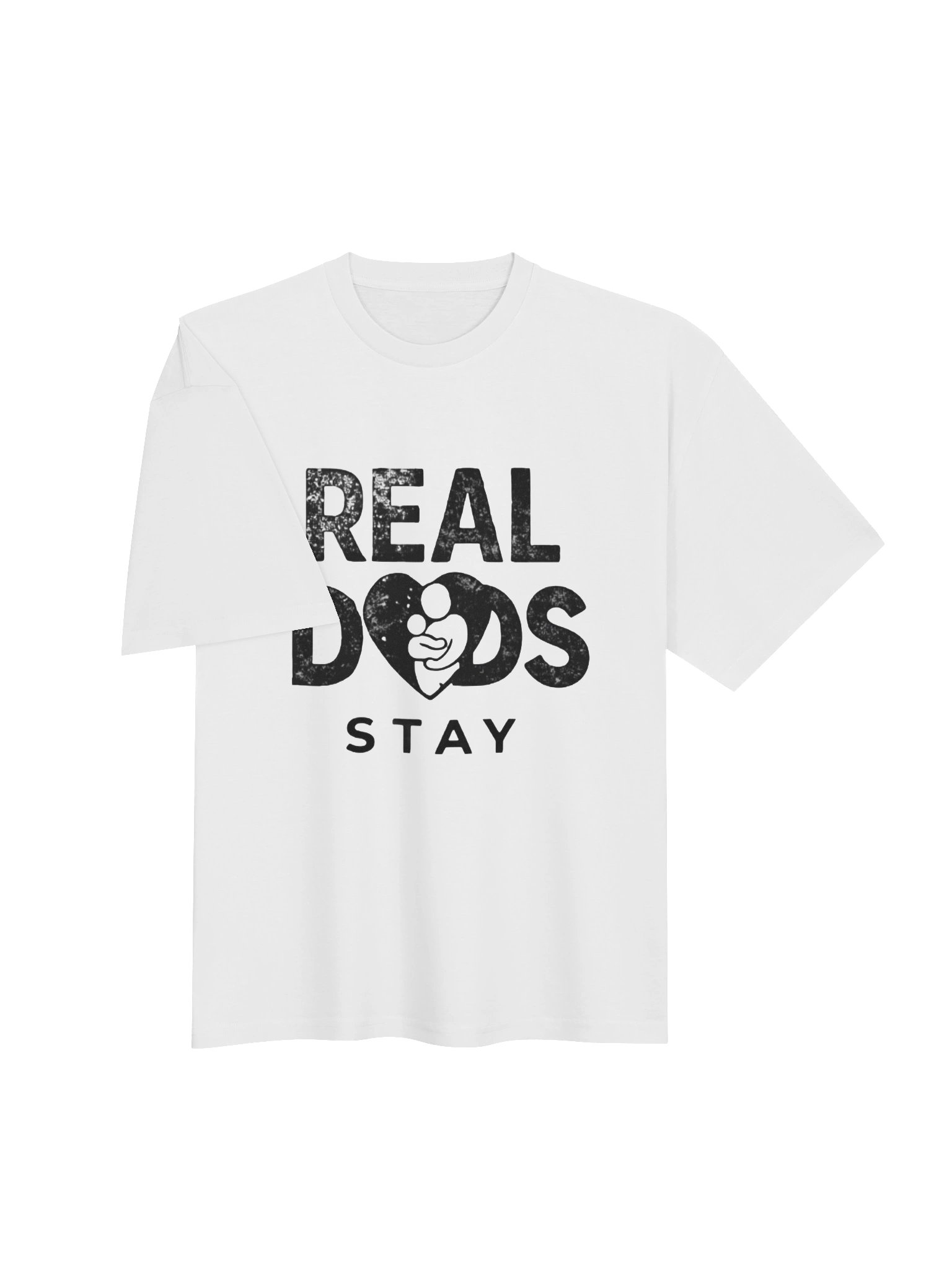 Real Dads Stay Oversized Tee product image (6)