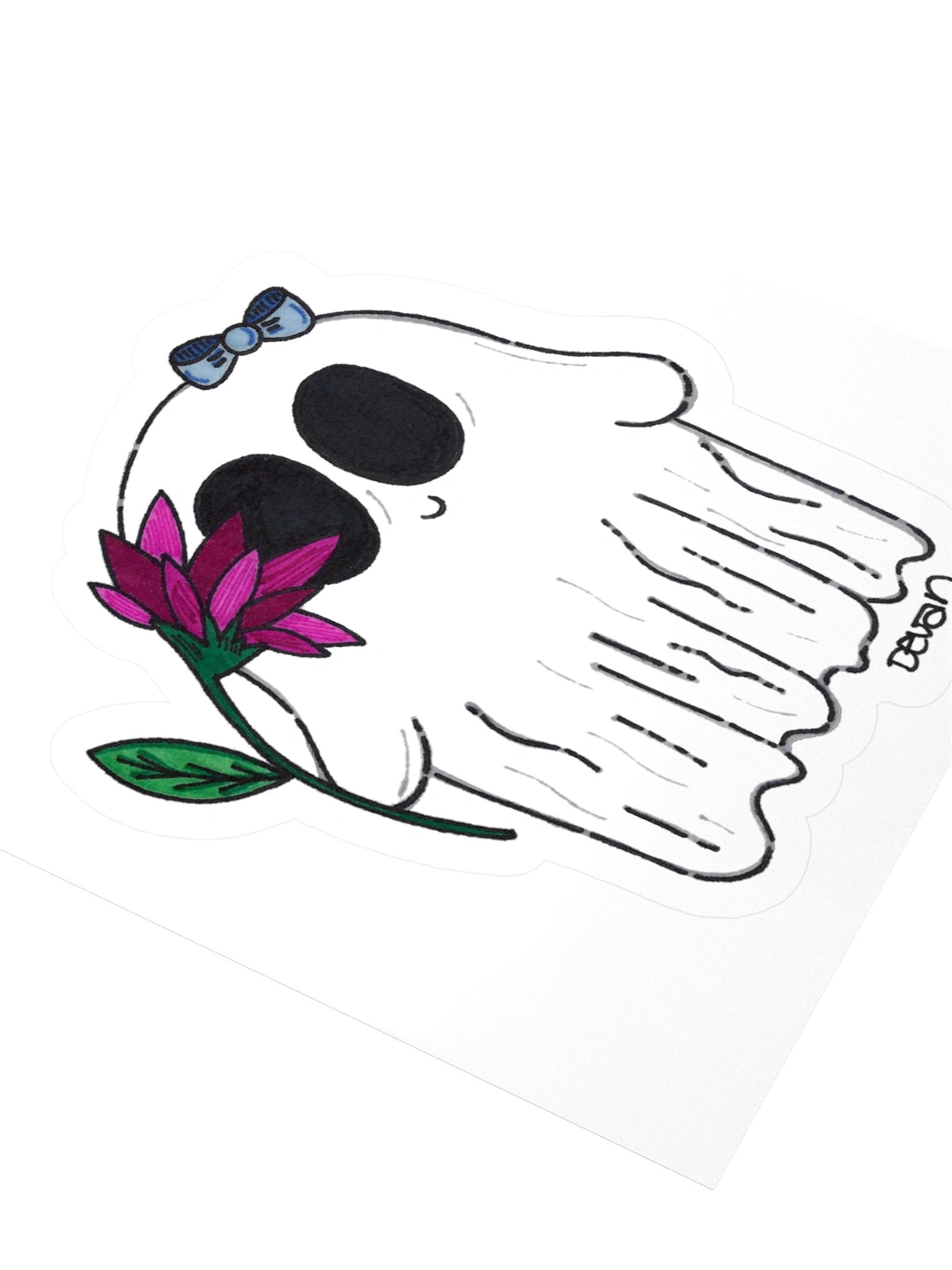 Cute Ghost Sticker product image (3)