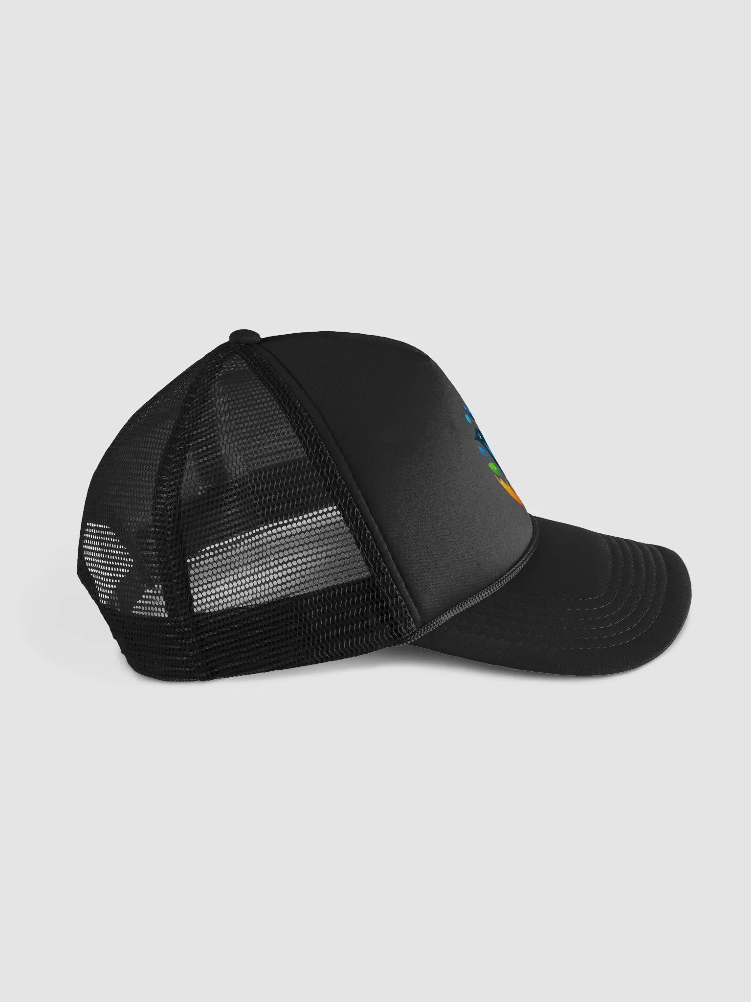 Abstract Avian Splash Trucker Hat product image (3)