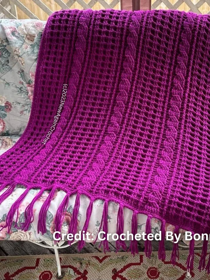Crochet Birthstone Afghans Pattern Book , Full Book, all 12 patterns product image (2)